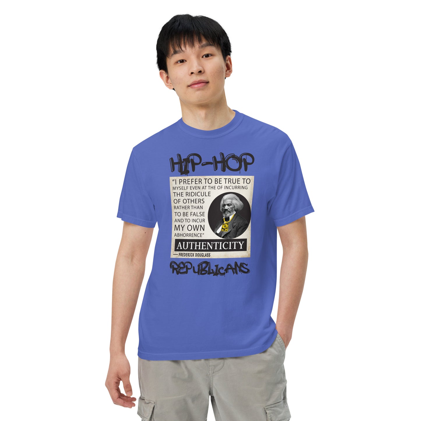 Frederick Douglass Hip-Hop Republican Tshirt