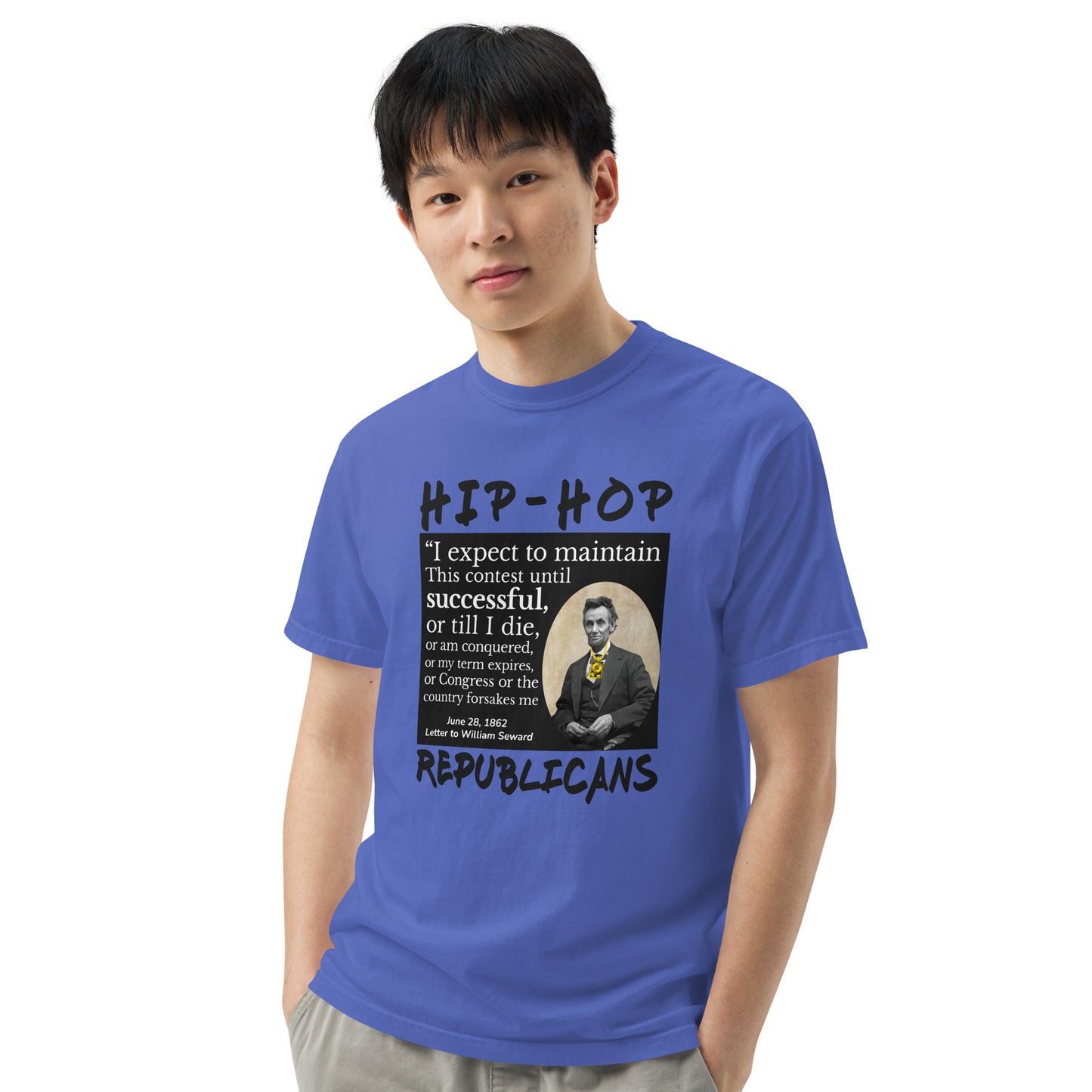 Abraham Lincoln Hip-Hop Republican T-Shirt Design