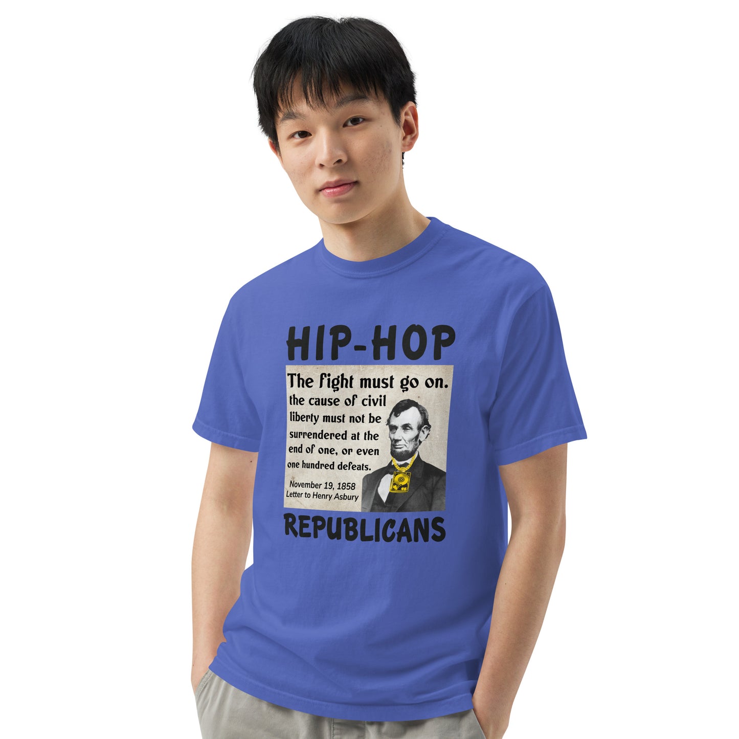 Abraham Lincoln Hip-Hop Republican T-Shirt Design