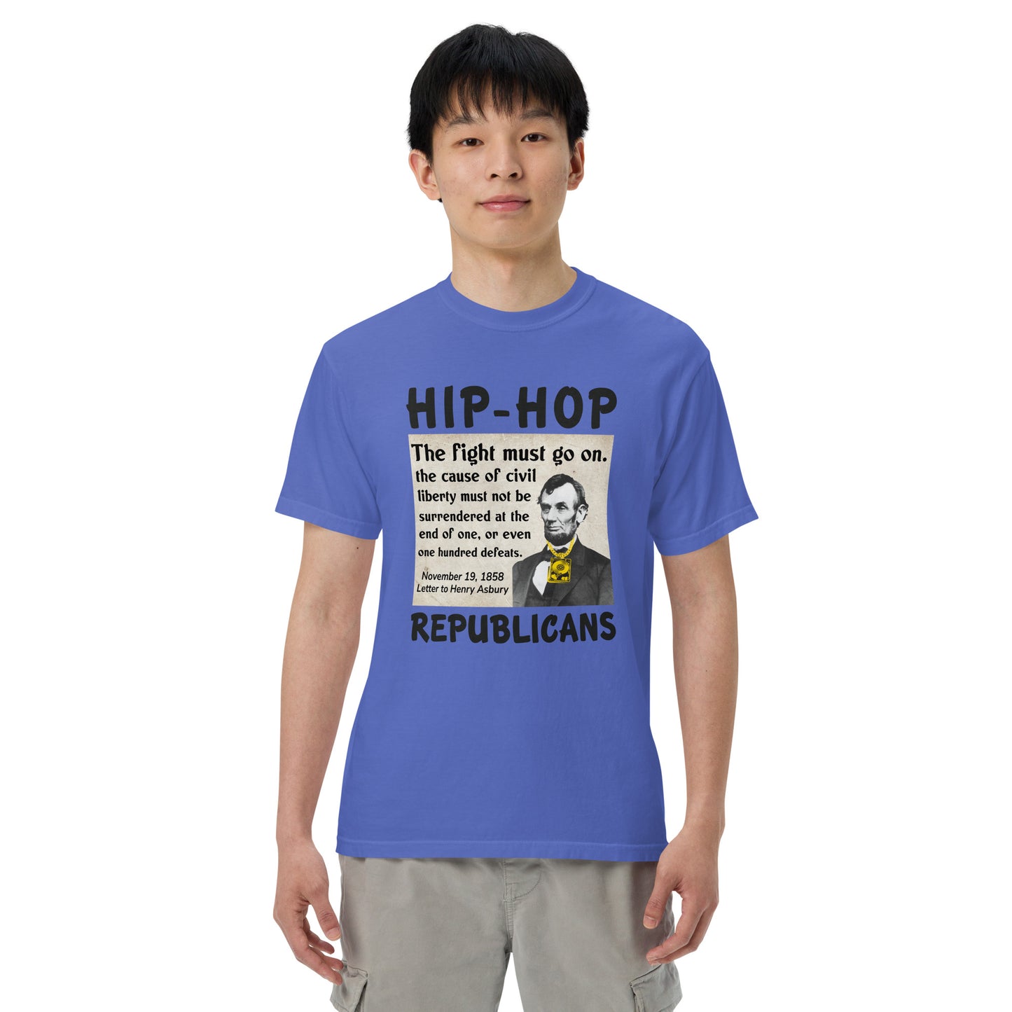 Abraham Lincoln Hip-Hop Republican T-Shirt Design