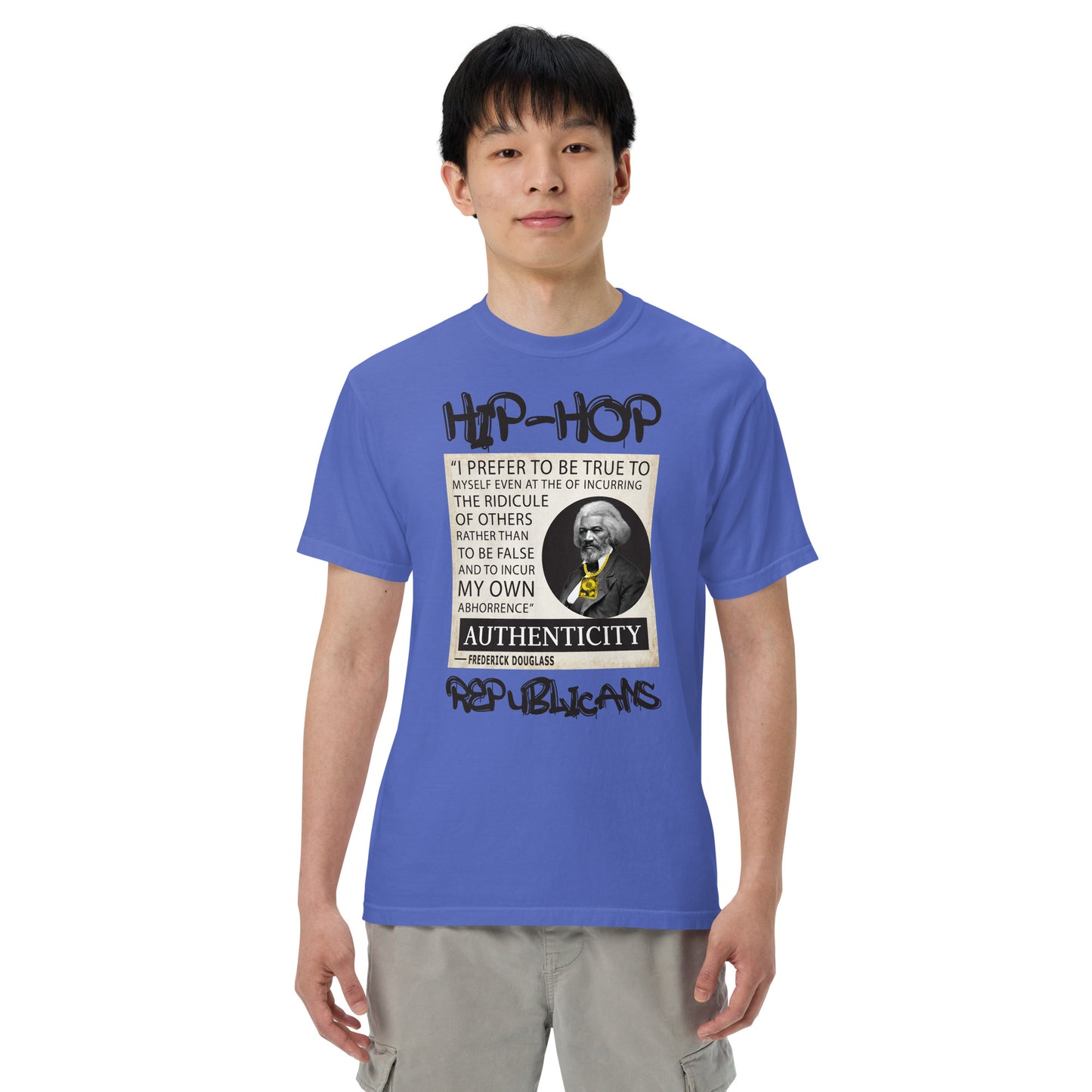 Frederick Douglass Hip-Hop Republican Tshirt
