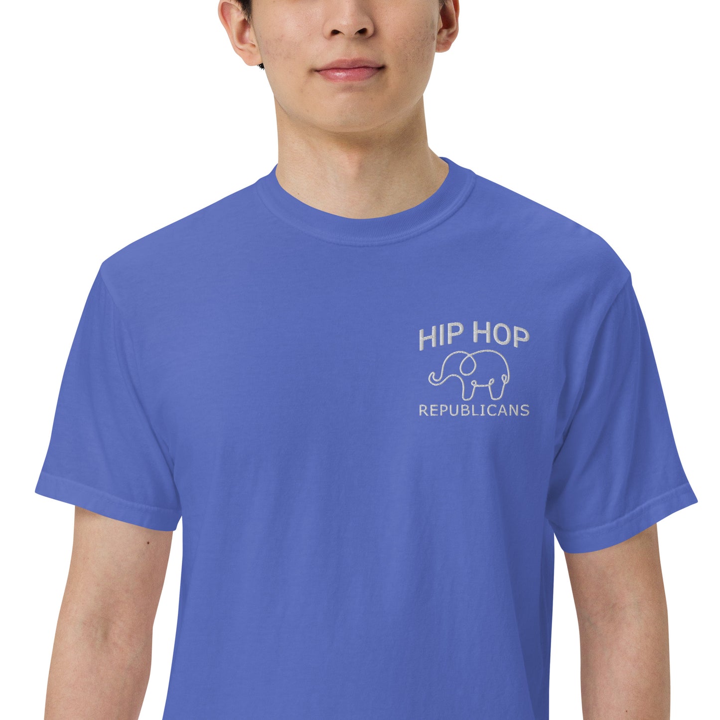 Embroidery Hip Hop Republicans T Shirt