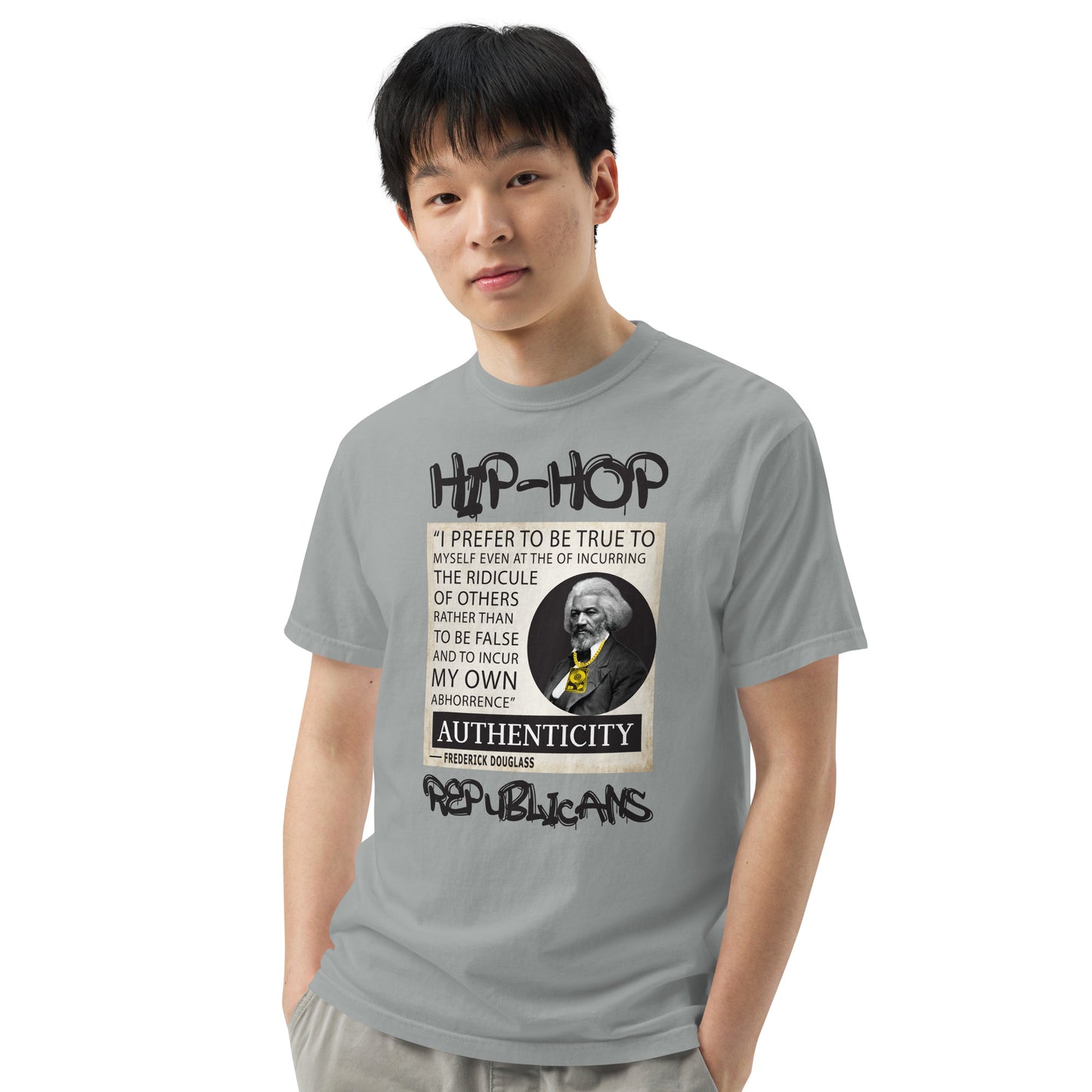 Frederick Douglass Hip-Hop Republican Tshirt