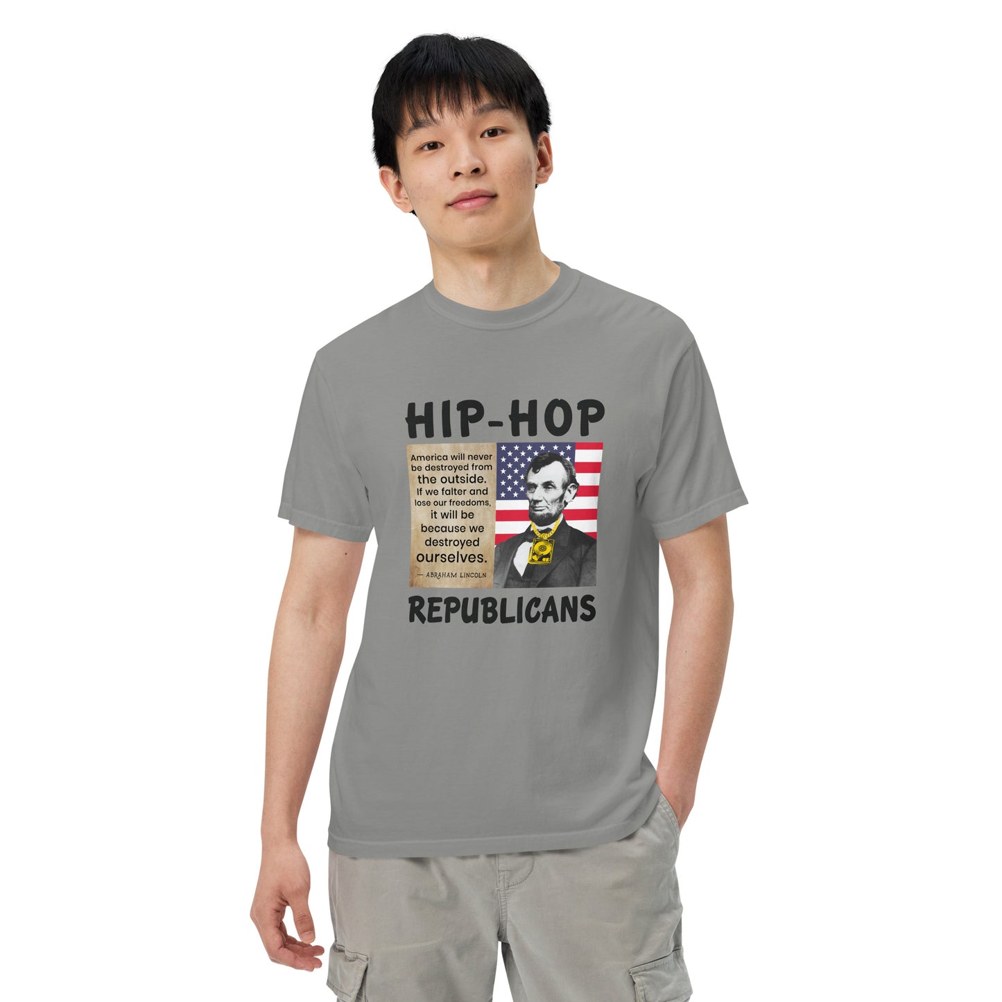 Abraham Lincoln Hip-Hop Republicans T Shirt