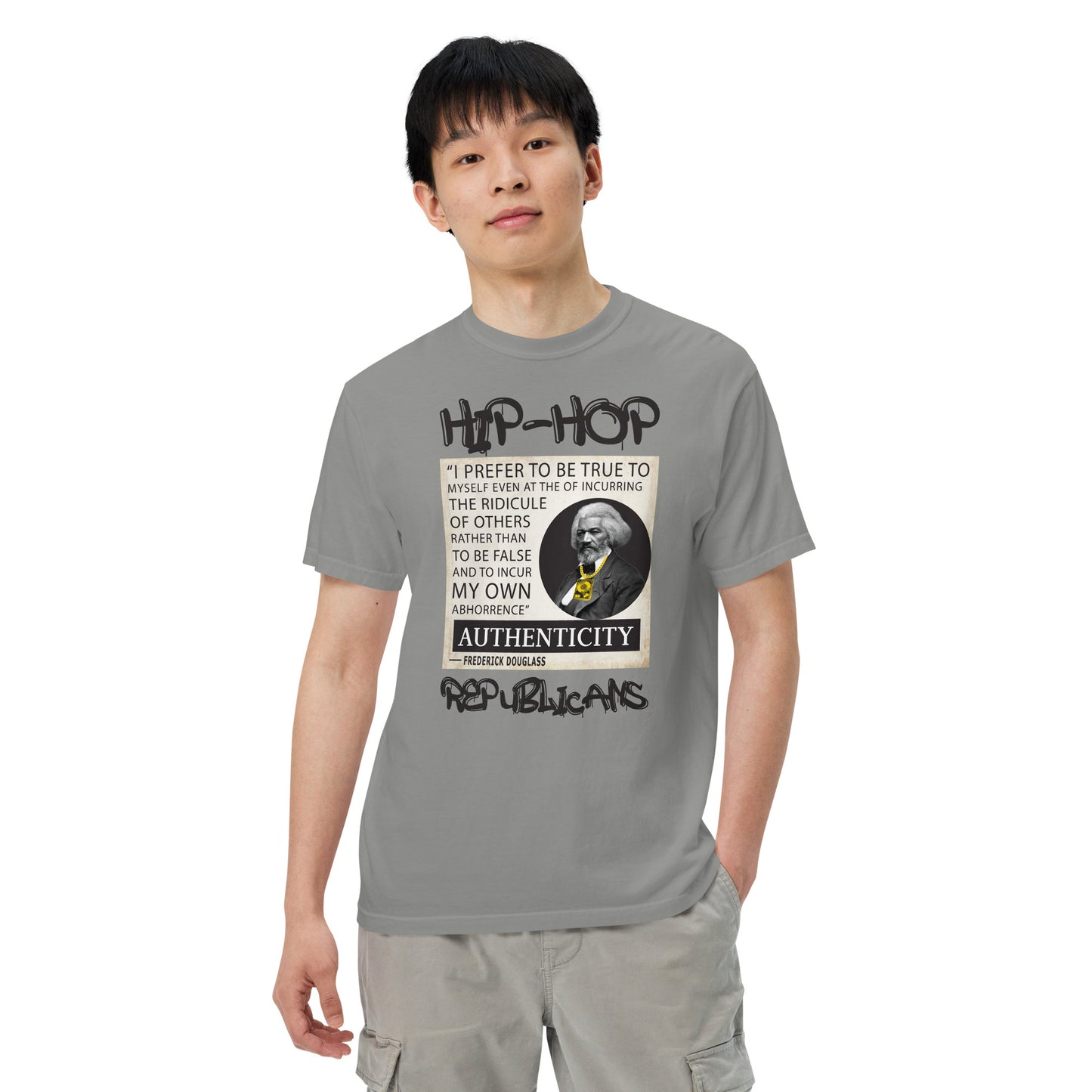 Frederick Douglass Hip-Hop Republican Tshirt