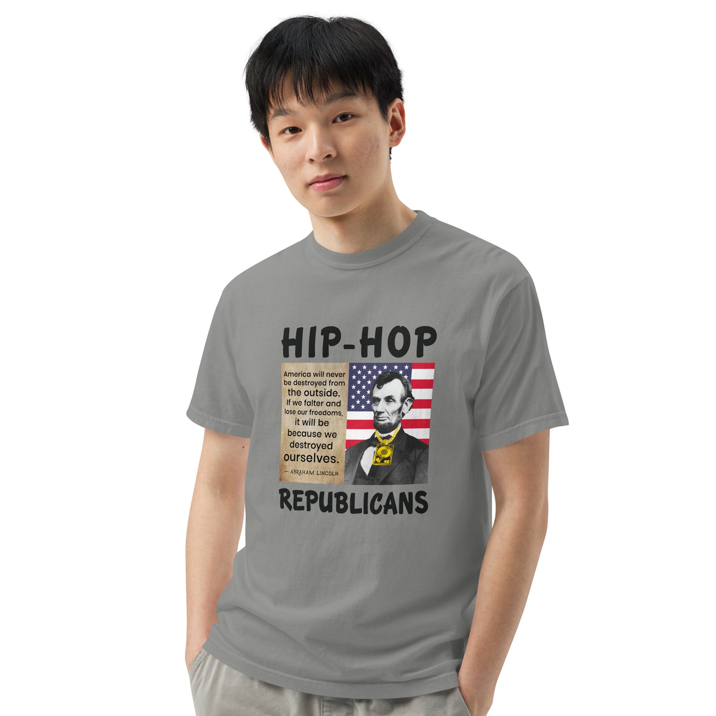 Abraham Lincoln Hip-Hop Republicans T Shirt