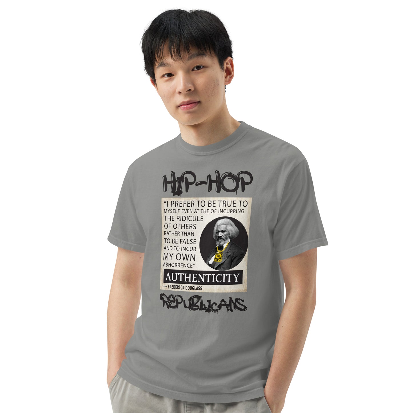 Frederick Douglass Hip-Hop Republican Tshirt