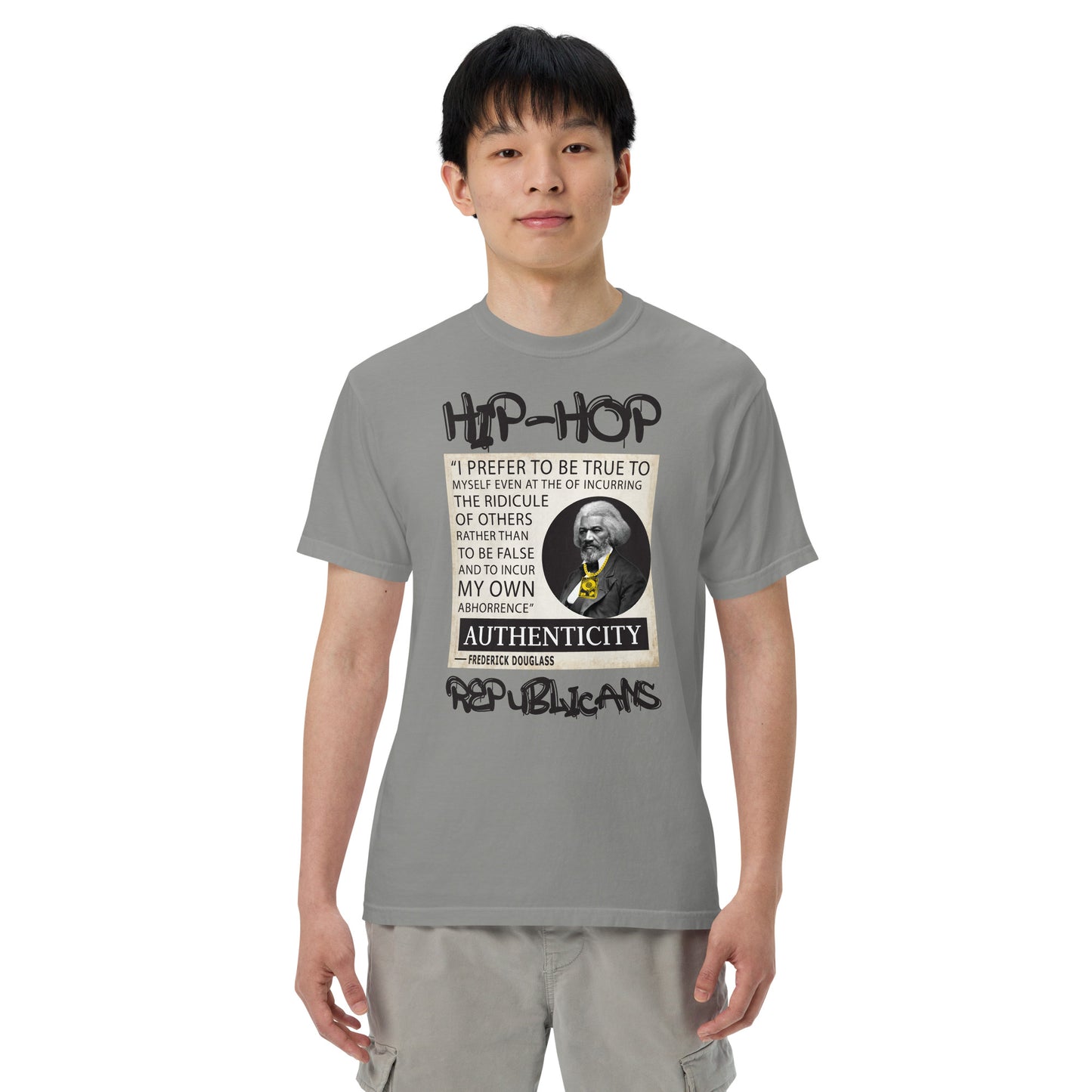 Frederick Douglass Hip-Hop Republican Tshirt