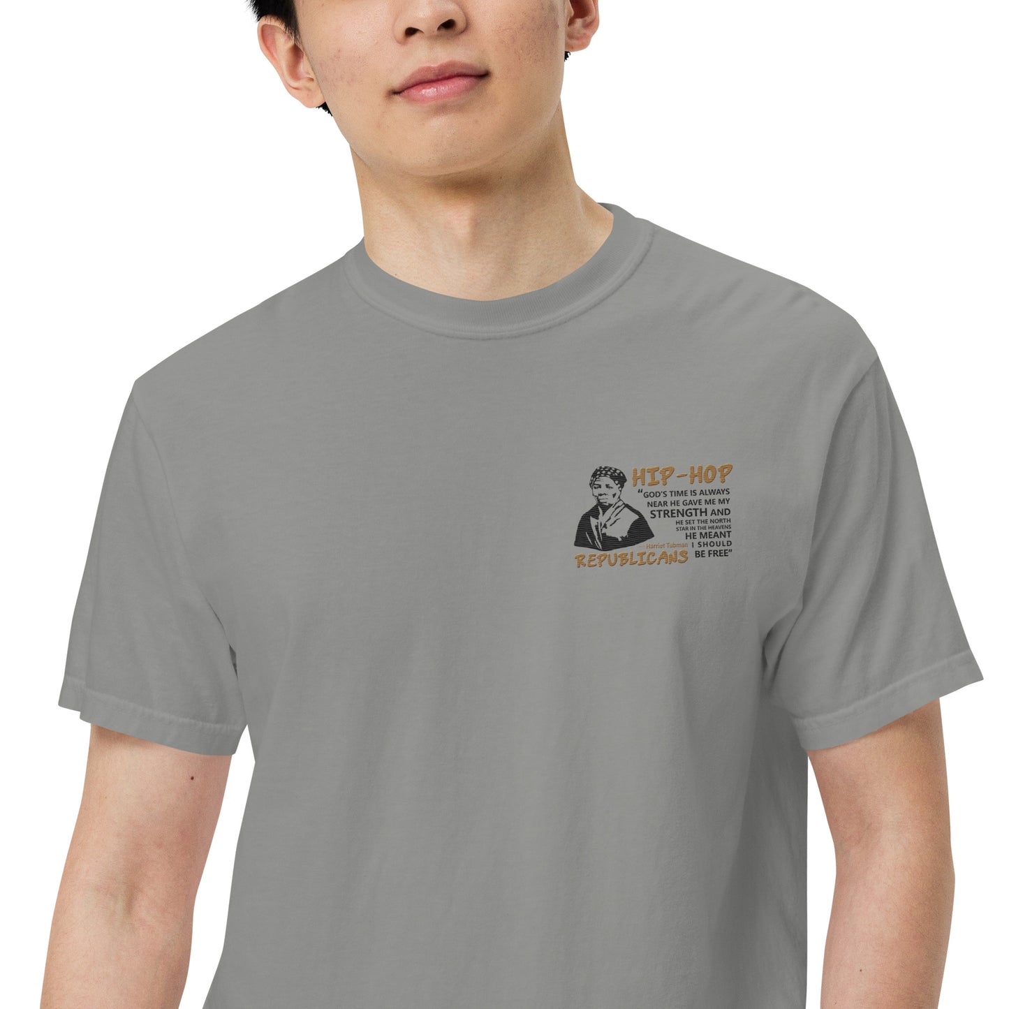 Embroidery Harriet Tubman T-Shirt Design