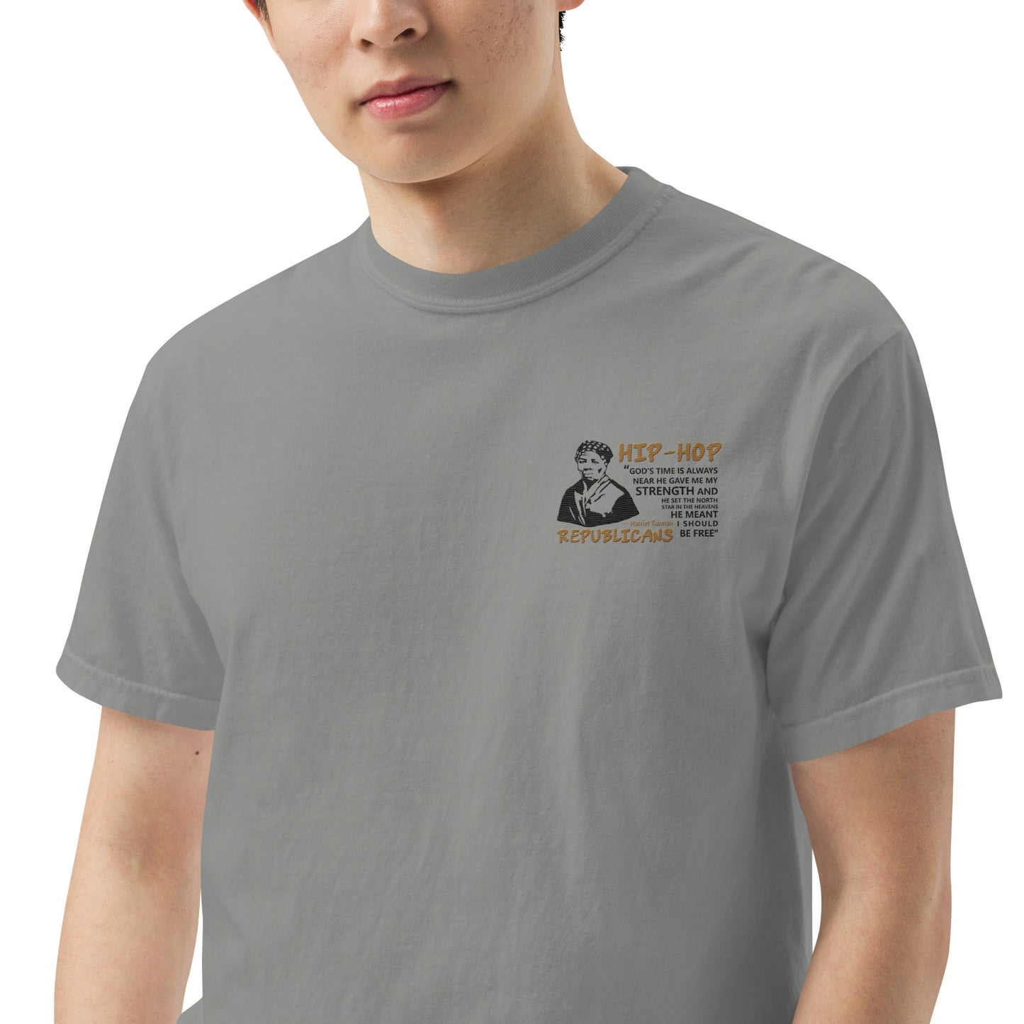 Embroidery Harriet Tubman T-Shirt Design