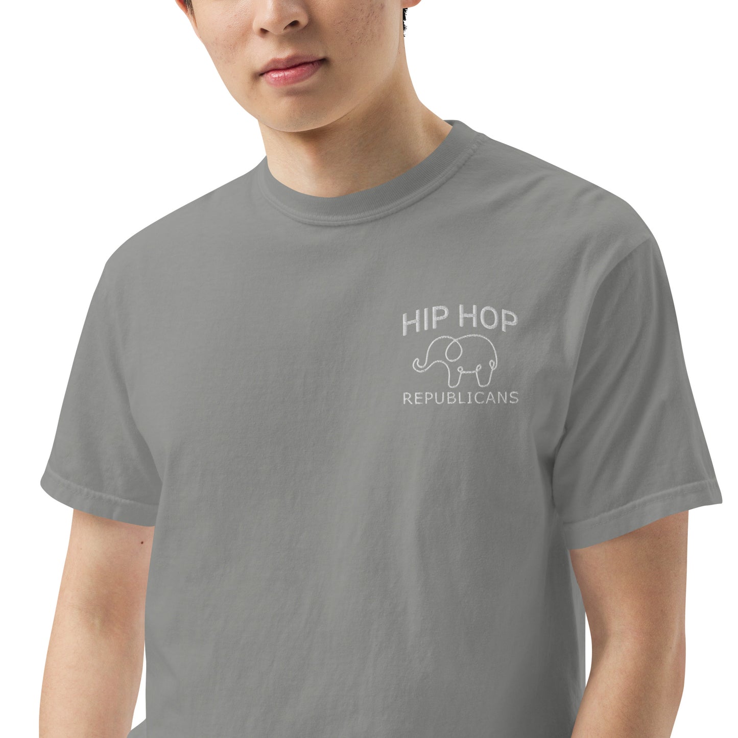 Embroidery Hip Hop Republicans T Shirt