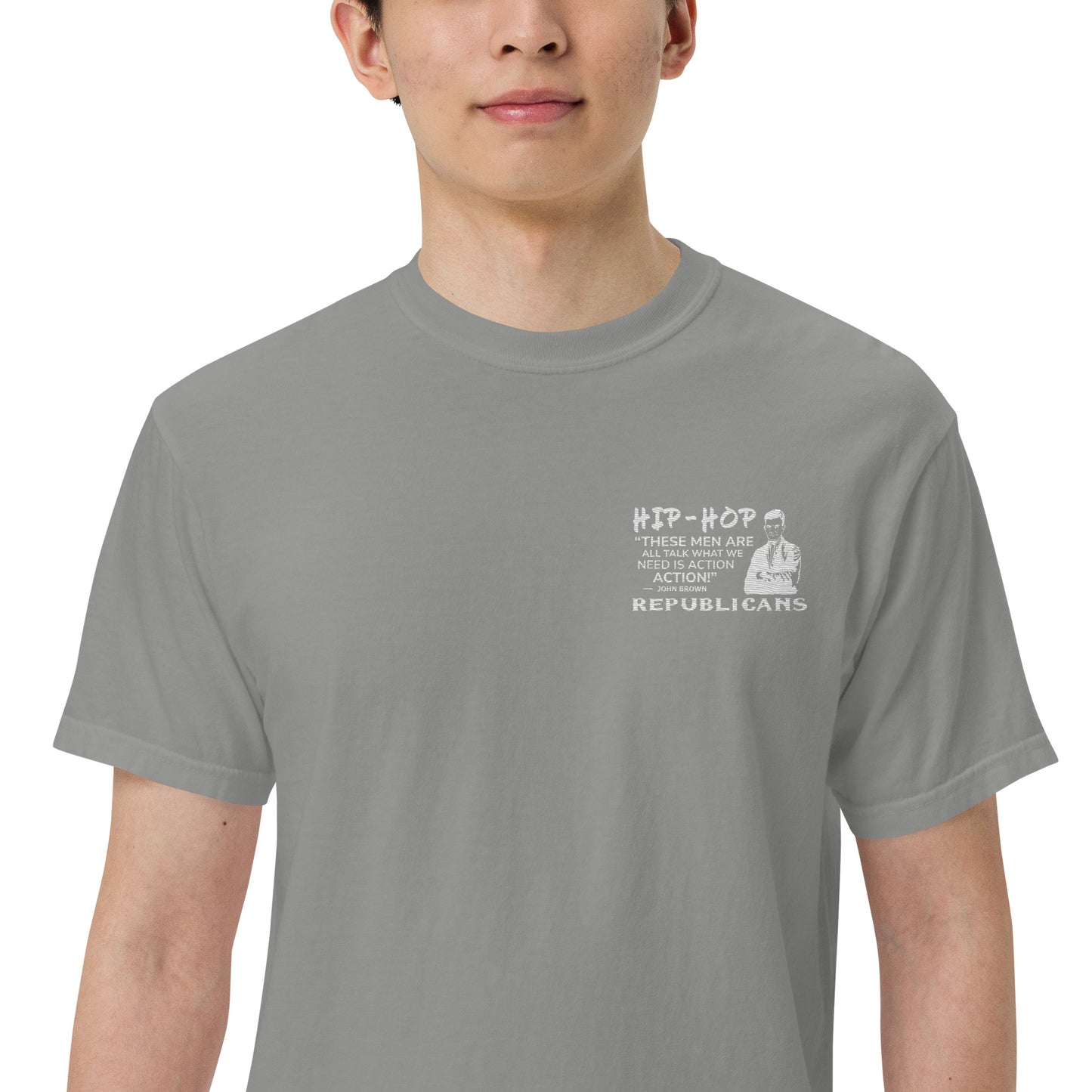 Embroidery John Brown T-Shirt Design