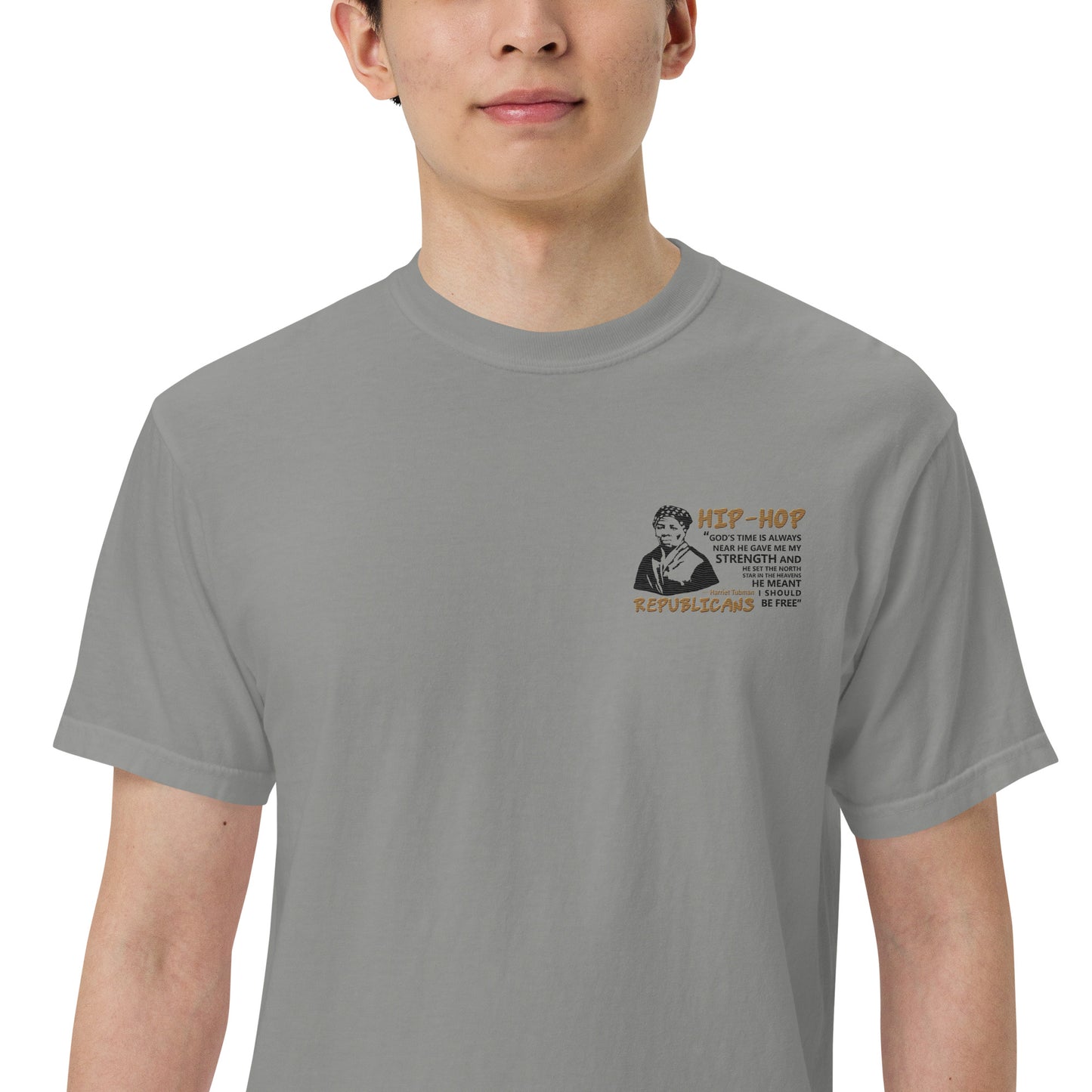 Embroidery Harriet Tubman T-Shirt Design