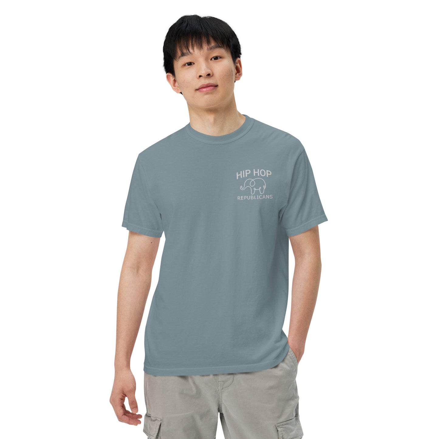 Embroidery Hip Hop Republicans T Shirt