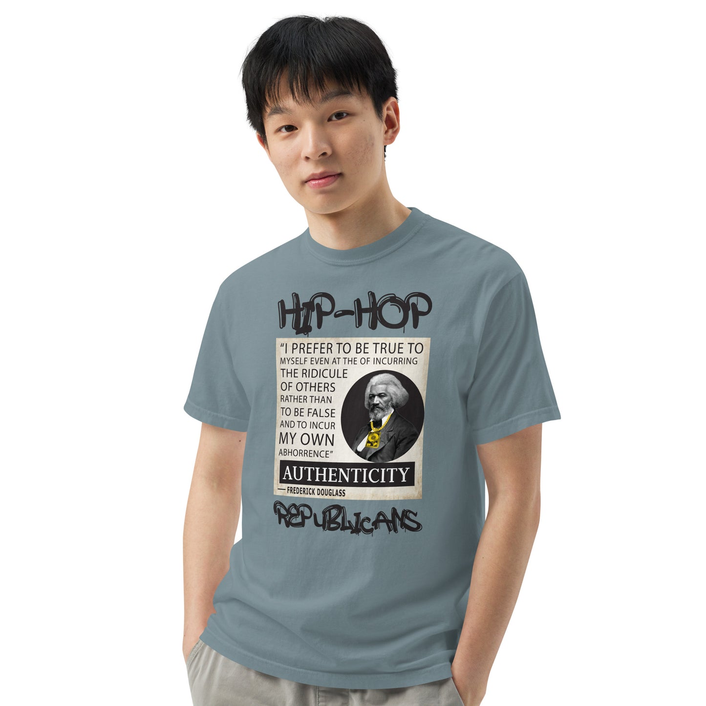 Frederick Douglass Hip-Hop Republican Tshirt