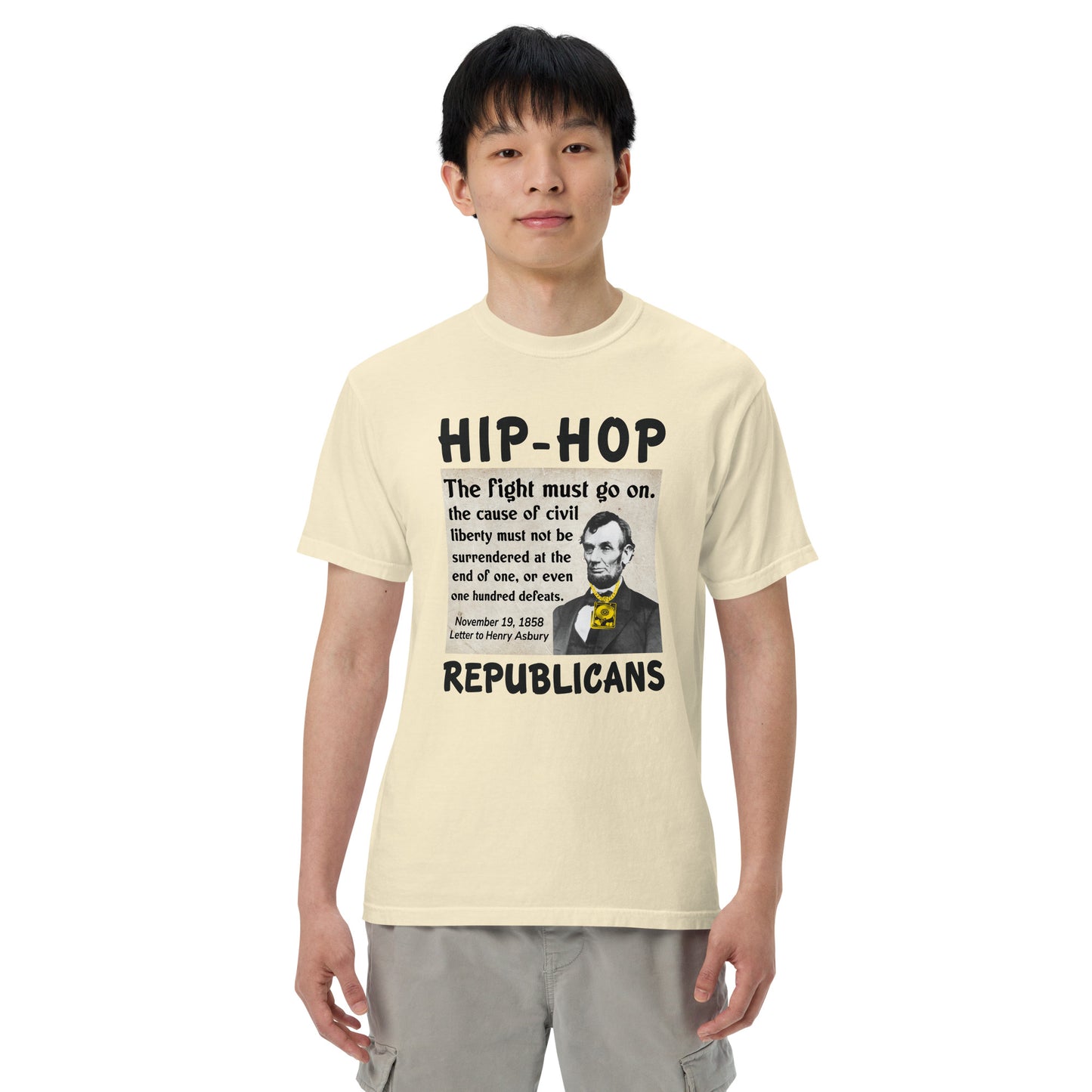Abraham Lincoln Hip-Hop Republican T-Shirt Design