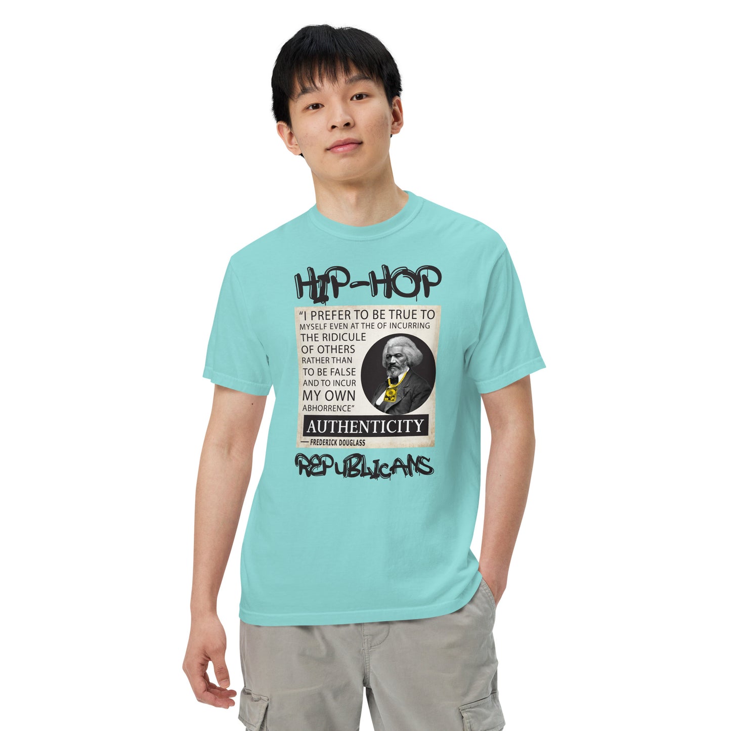 Frederick Douglass Hip-Hop Republican Tshirt