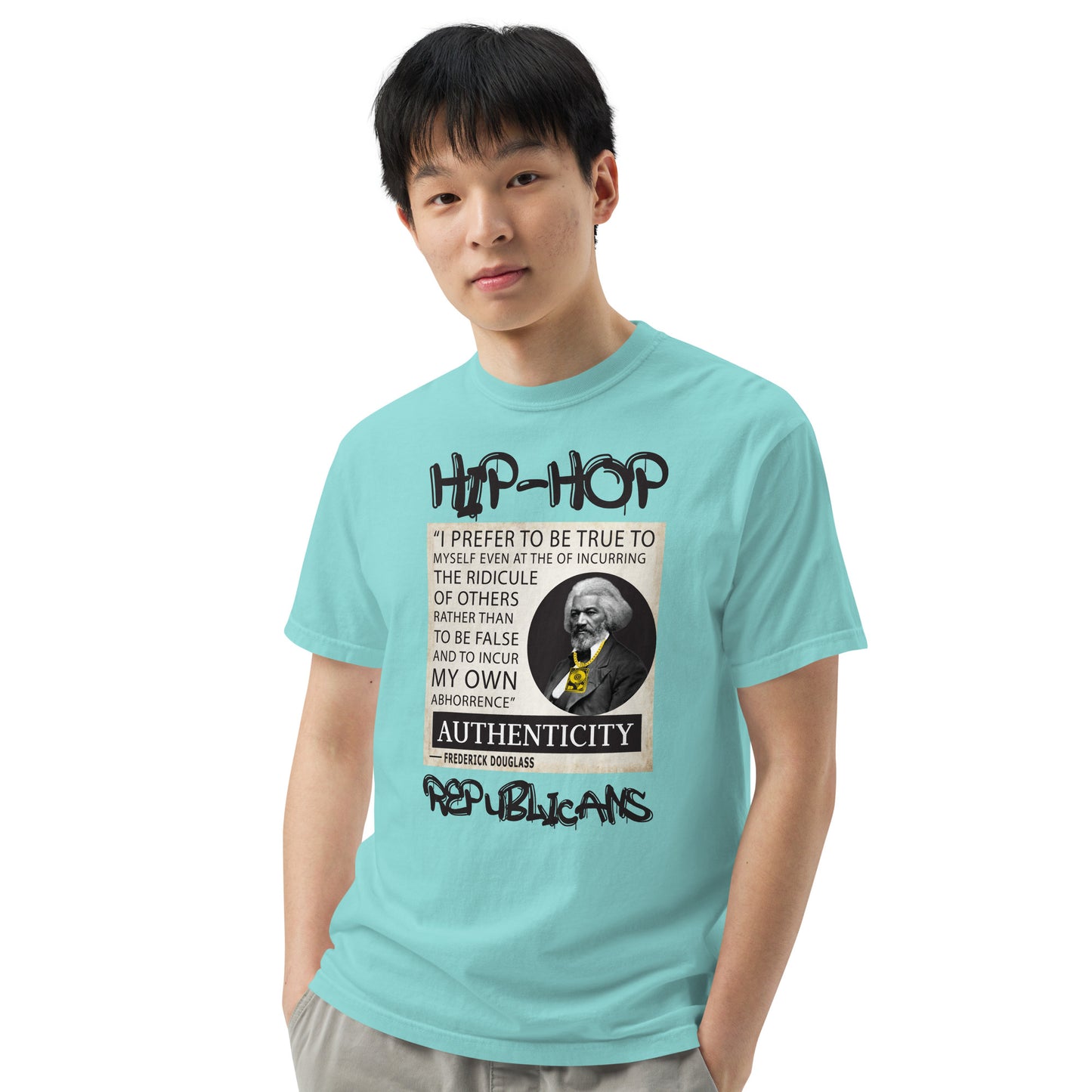 Frederick Douglass Hip-Hop Republican Tshirt