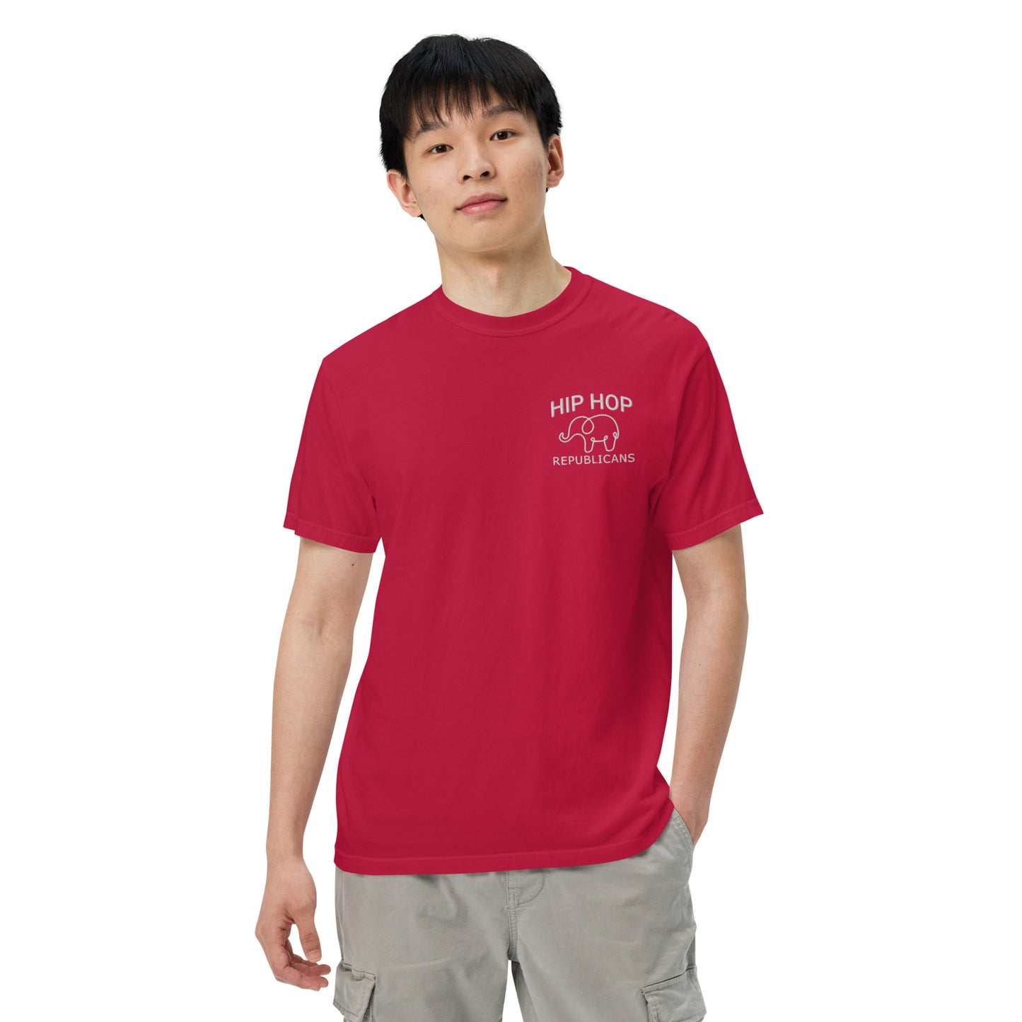 Embroidery Hip Hop Republicans T Shirt
