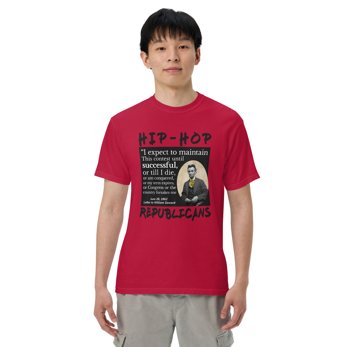 Abraham Lincoln Hip-Hop Republican T-Shirt Design