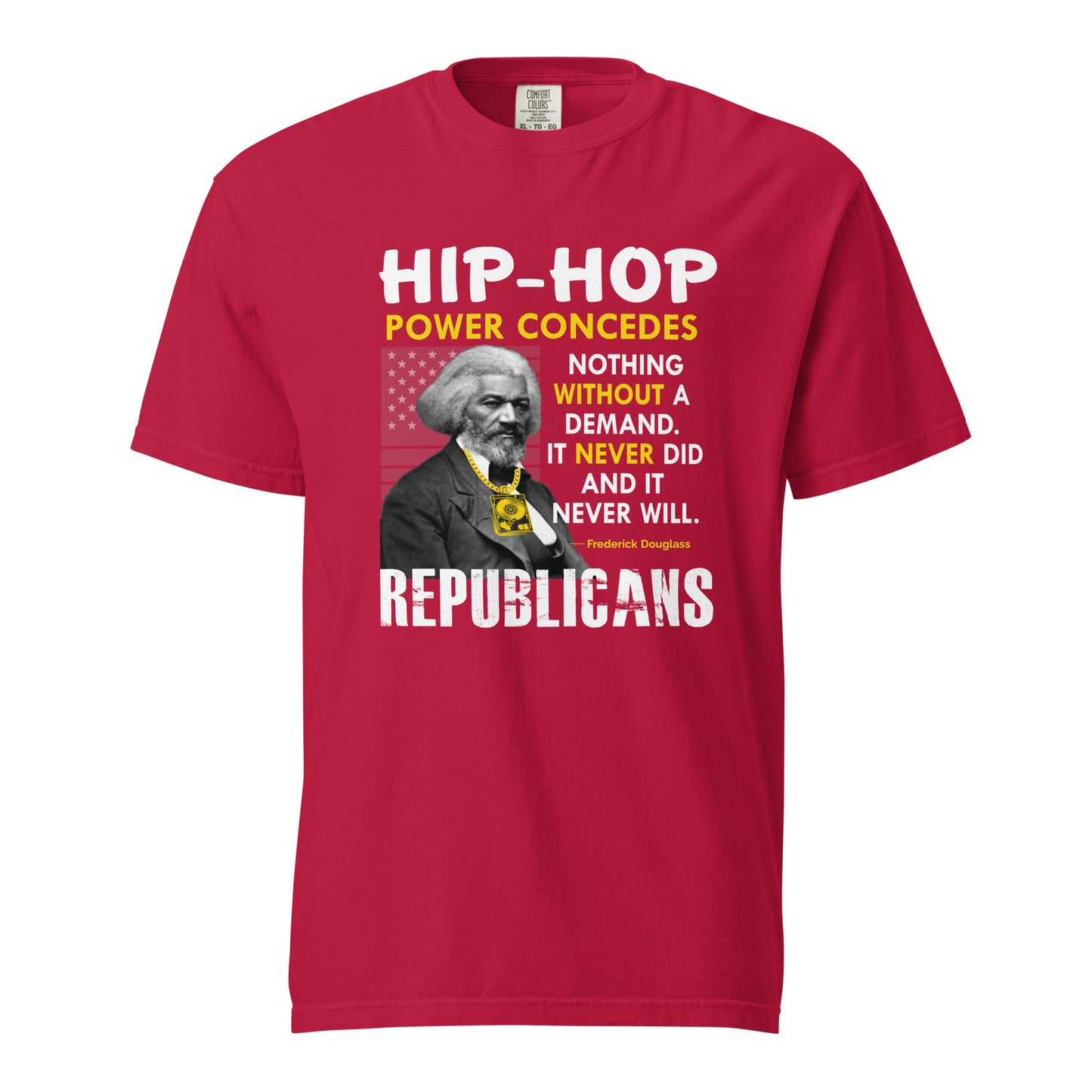 Frederick Douglass Hip Hop Republican Tshirt
