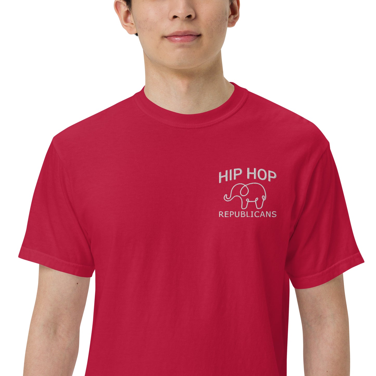 Embroidery Hip Hop Republicans T Shirt