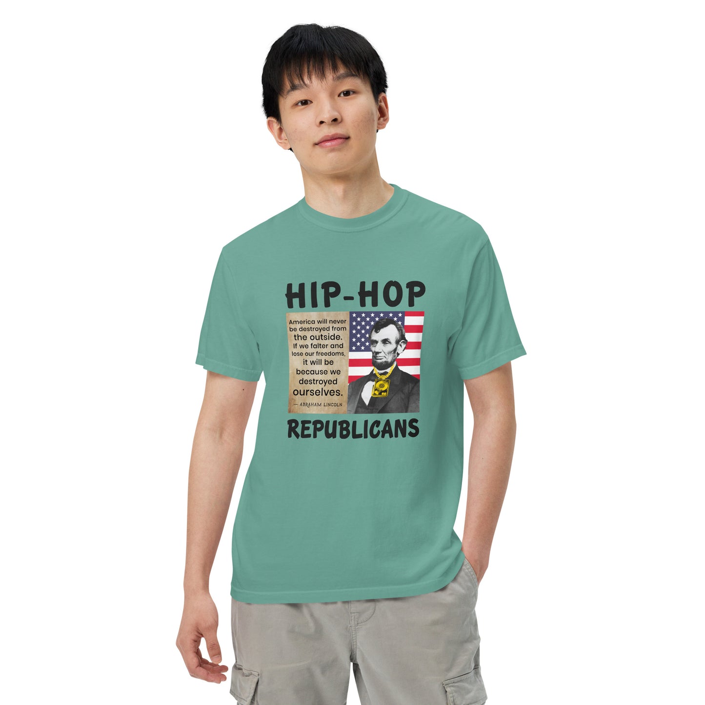 Abraham Lincoln Hip-Hop Republicans T Shirt
