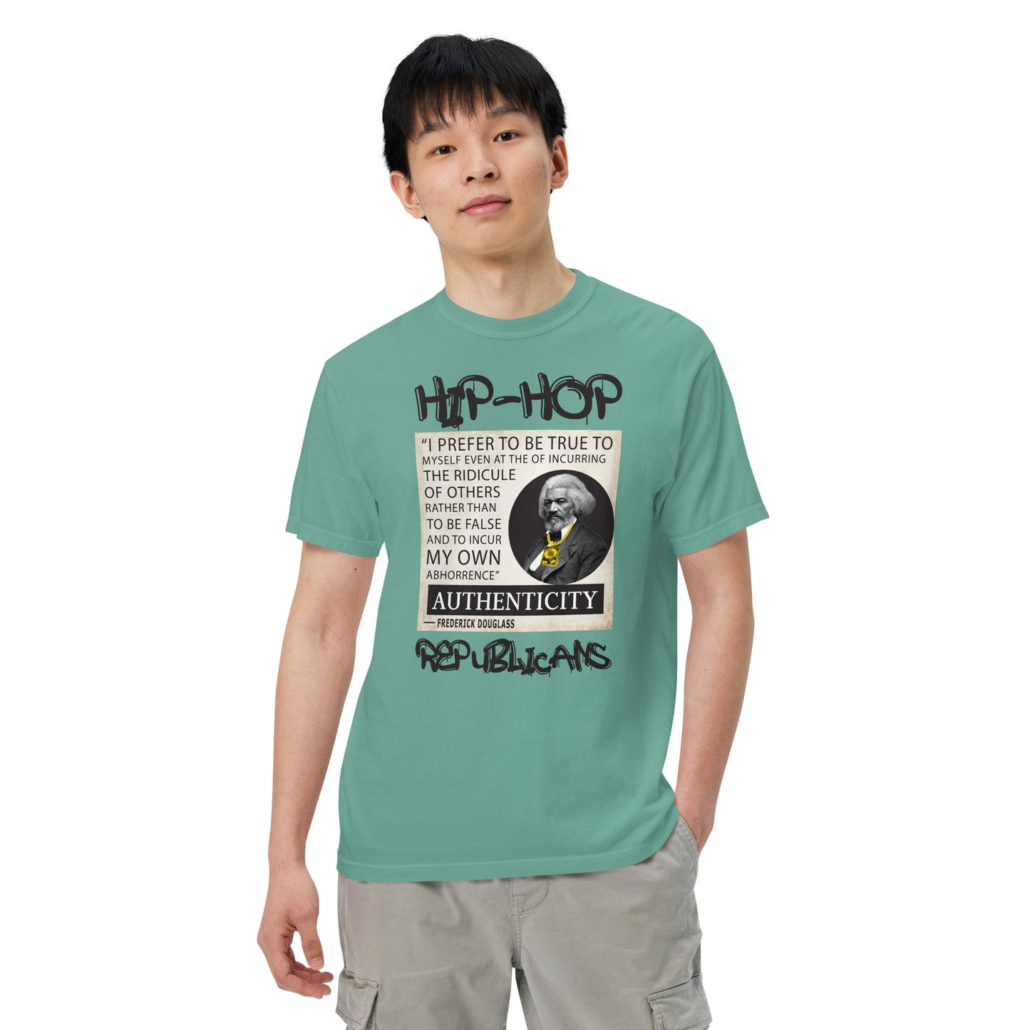 Frederick Douglass Hip-Hop Republican Tshirt