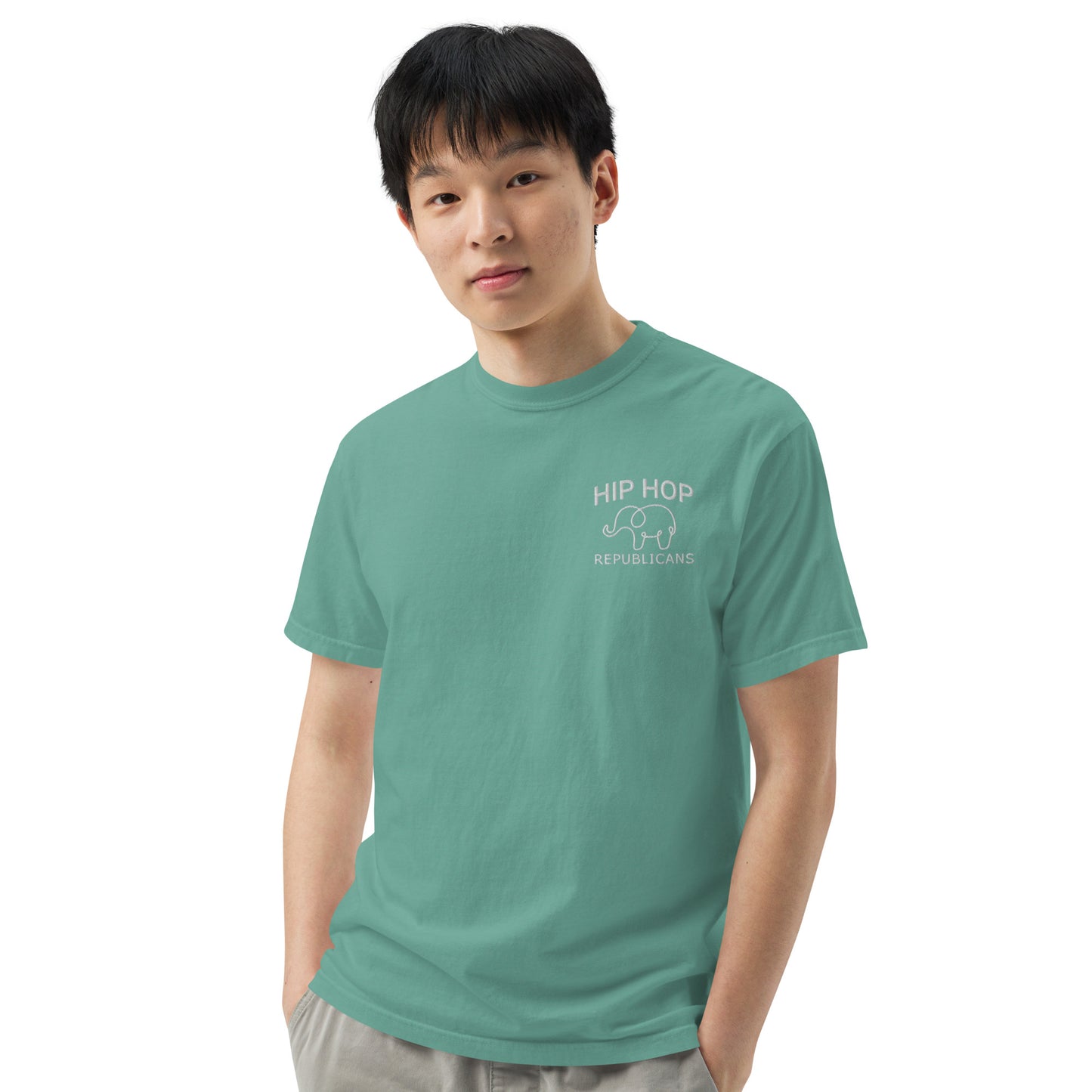 Embroidery Hip Hop Republicans T Shirt