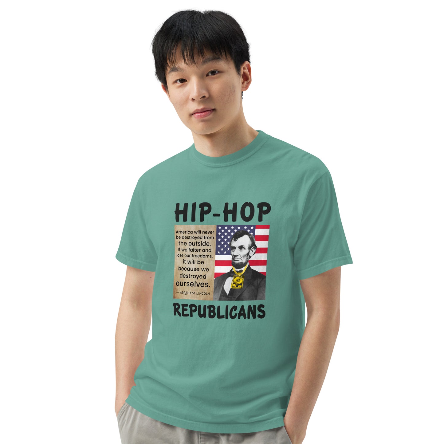 Abraham Lincoln Hip-Hop Republicans T Shirt