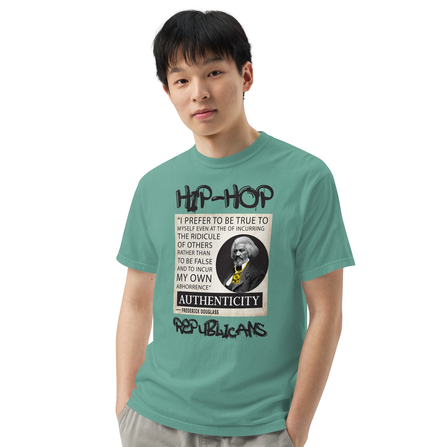 Frederick Douglass Hip-Hop Republican Tshirt