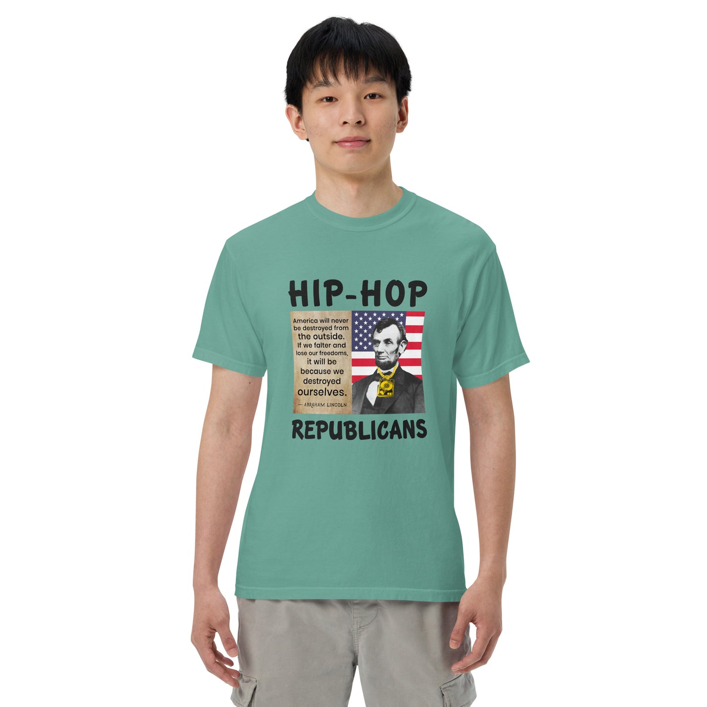 Abraham Lincoln Hip-Hop Republicans T Shirt