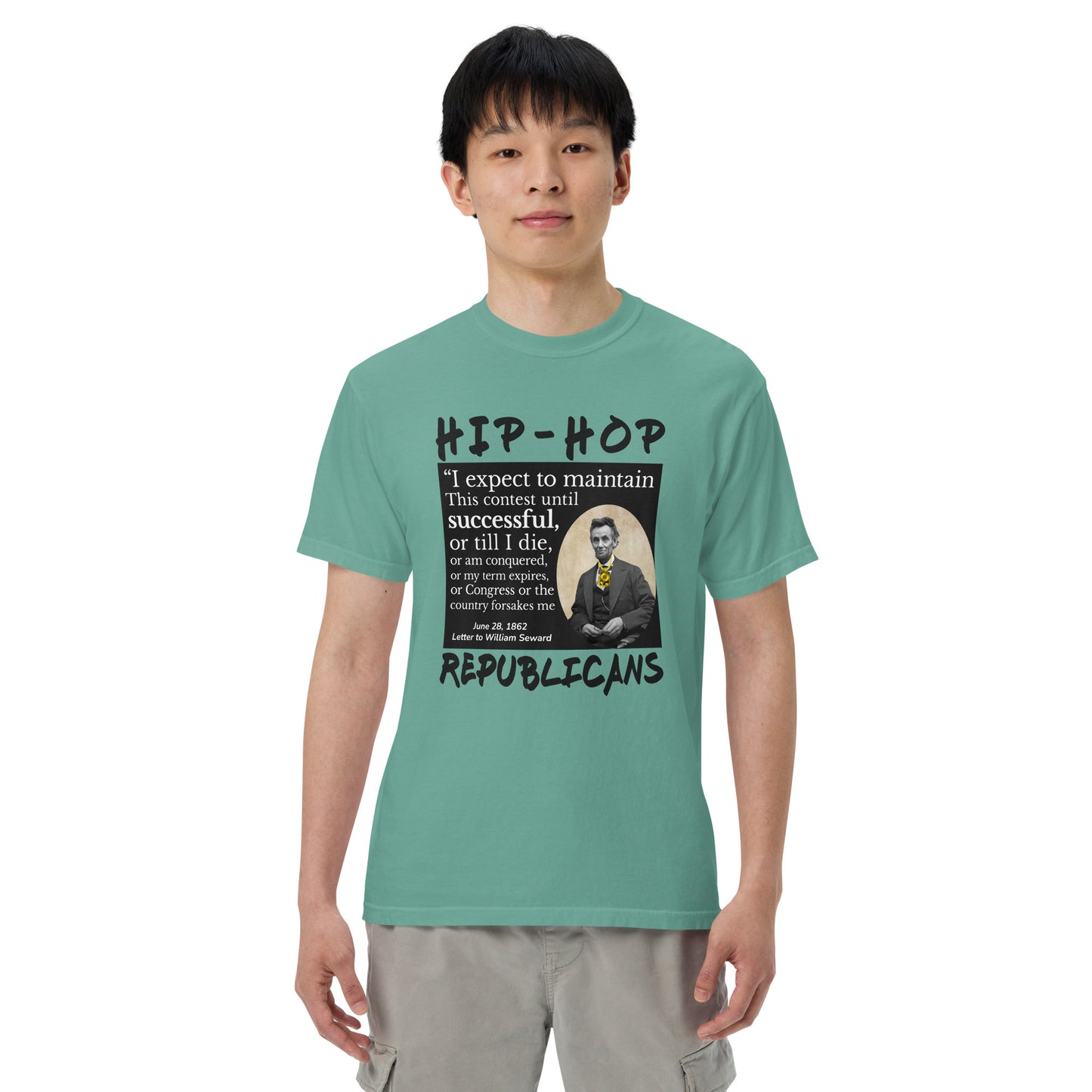 Abraham Lincoln Hip-Hop Republican T-Shirt Design