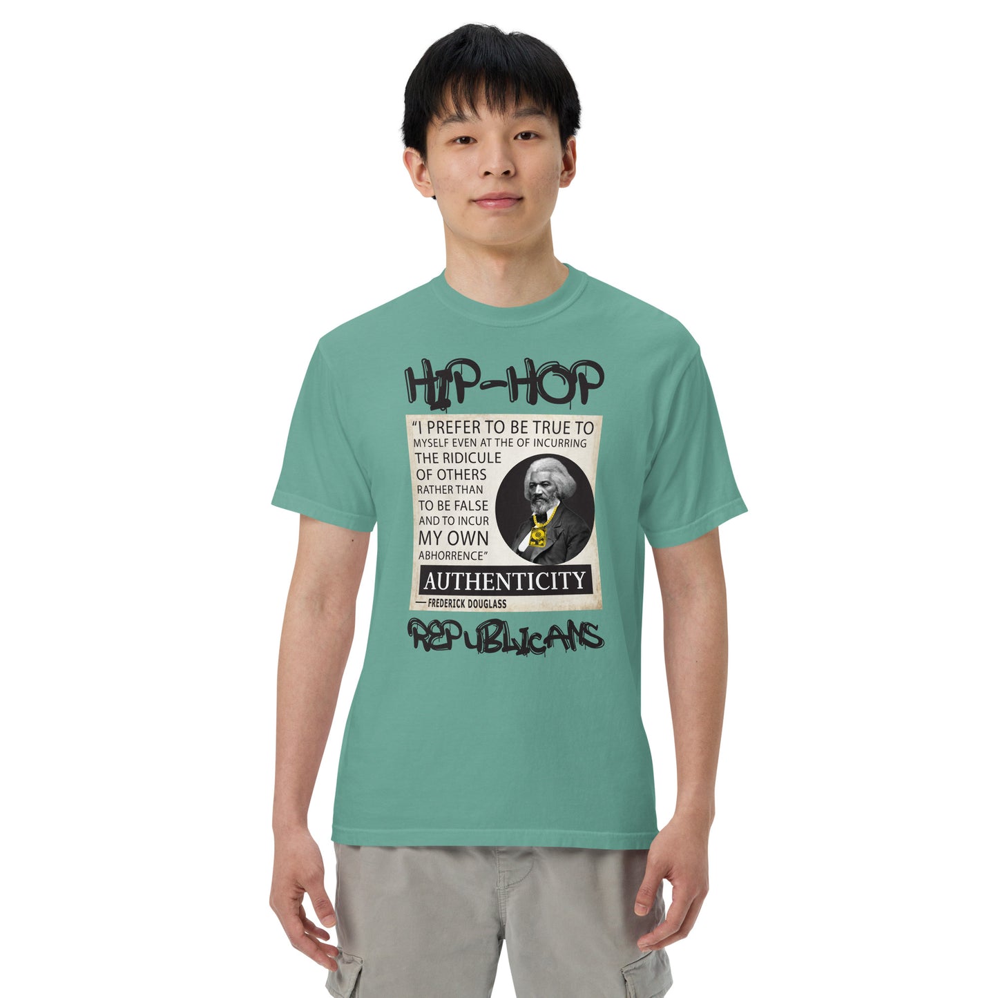 Frederick Douglass Hip-Hop Republican Tshirt