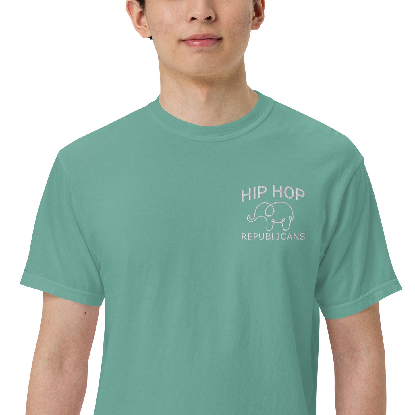 Embroidery Hip Hop Republicans T Shirt