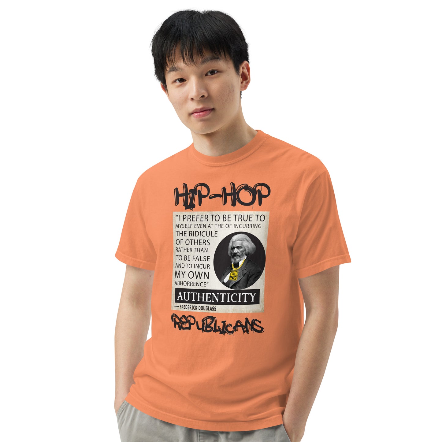 Frederick Douglass Hip-Hop Republican Tshirt