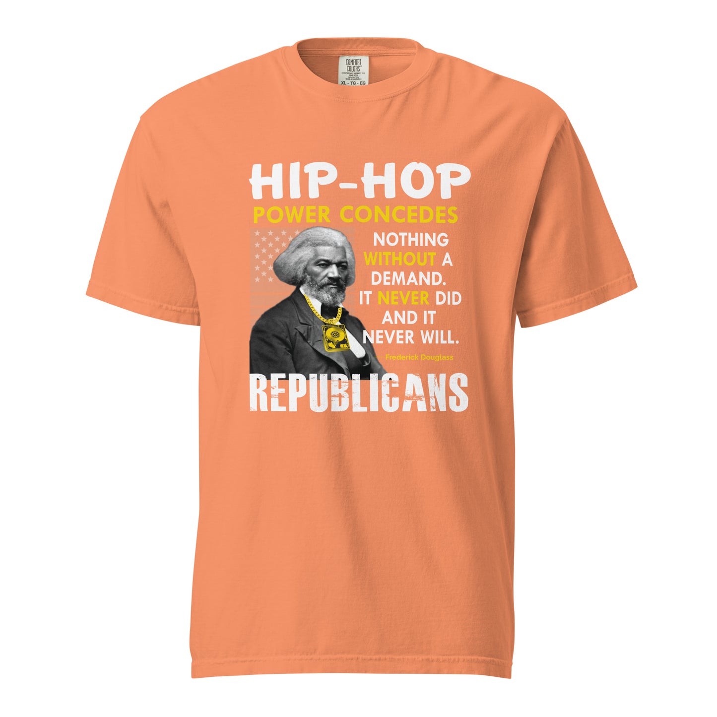 Frederick Douglass Hip Hop Republican Tshirt