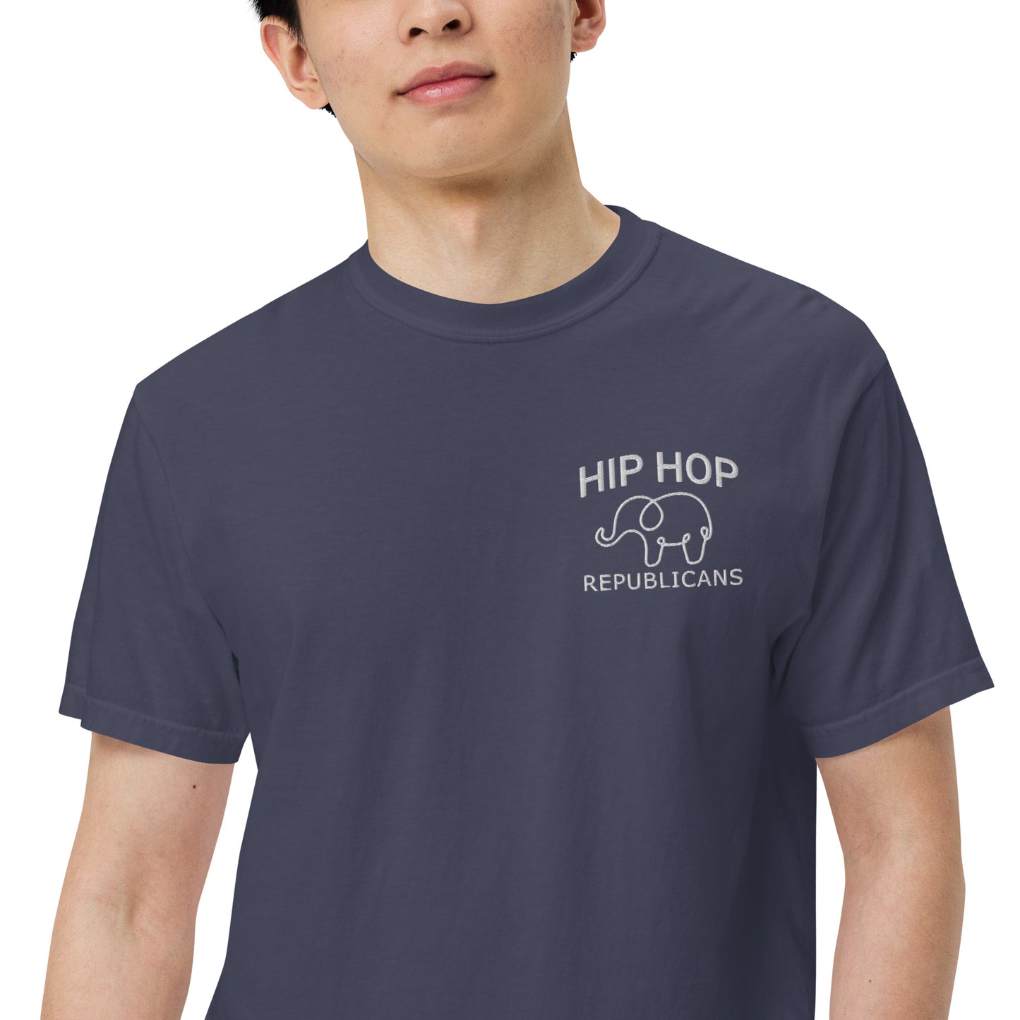 Embroidery Hip Hop Republicans T Shirt