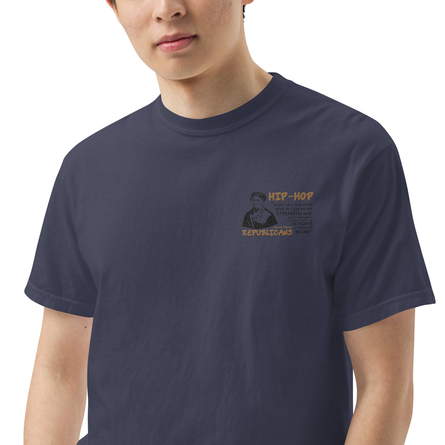 Embroidery Harriet Tubman T-Shirt Design