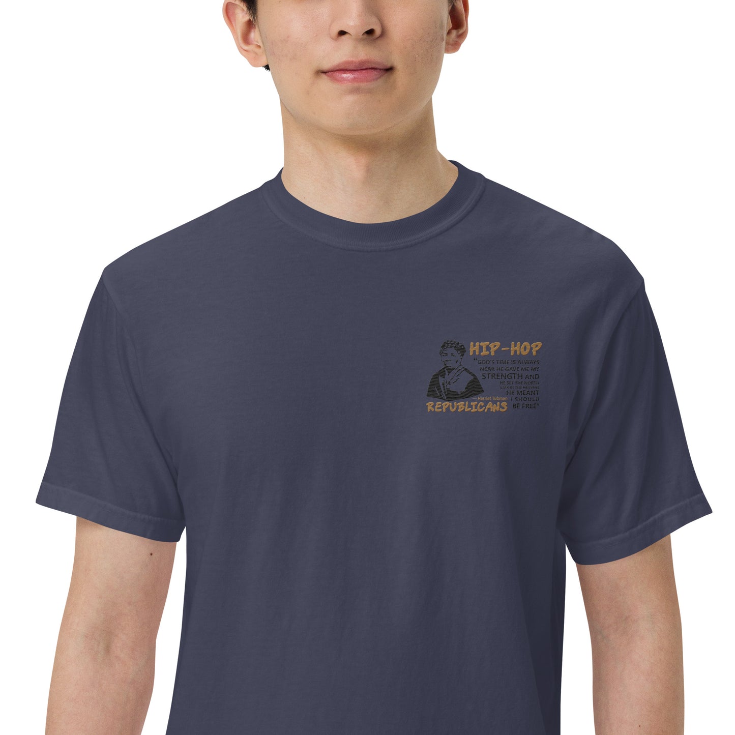 Embroidery Harriet Tubman T-Shirt Design