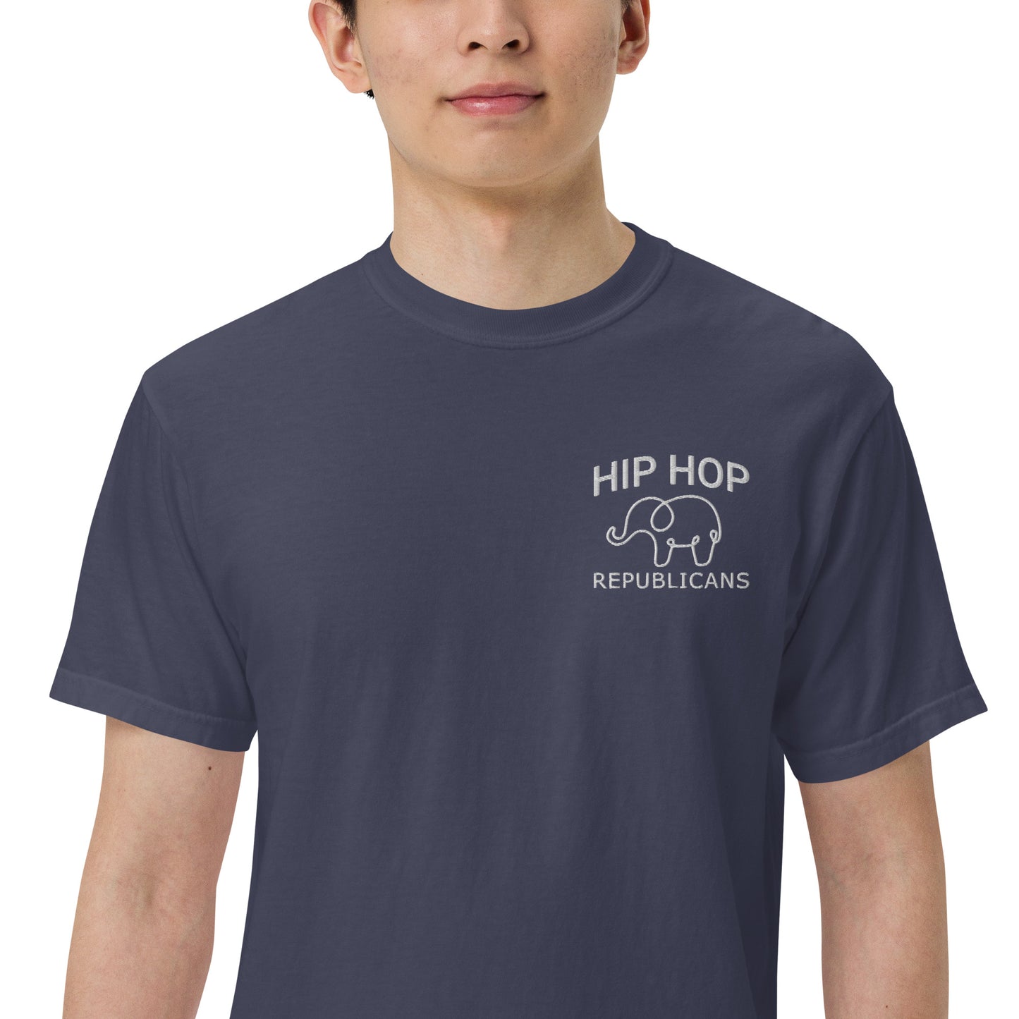 Embroidery Hip Hop Republicans T Shirt