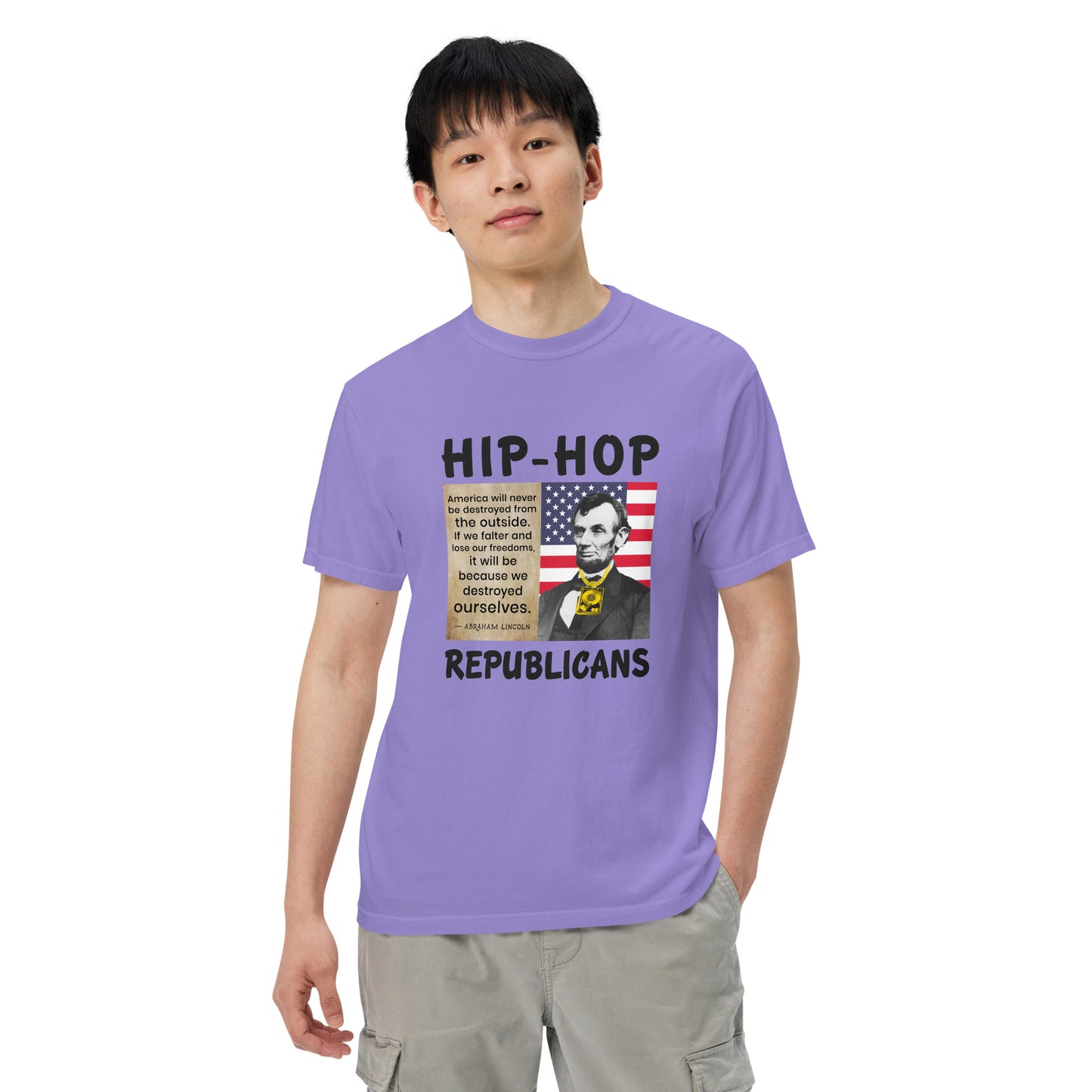 Abraham Lincoln Hip-Hop Republicans T Shirt