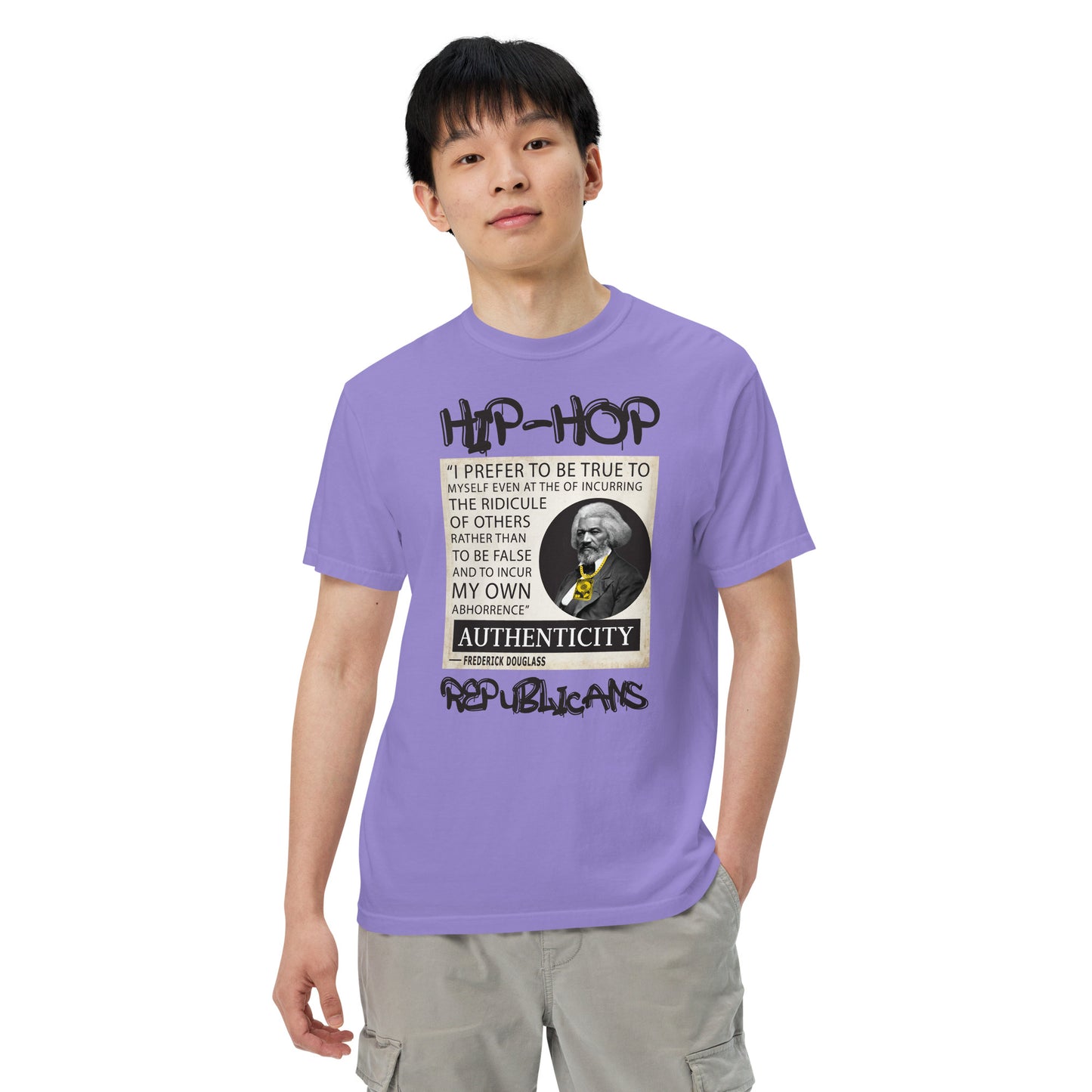Frederick Douglass Hip-Hop Republican Tshirt