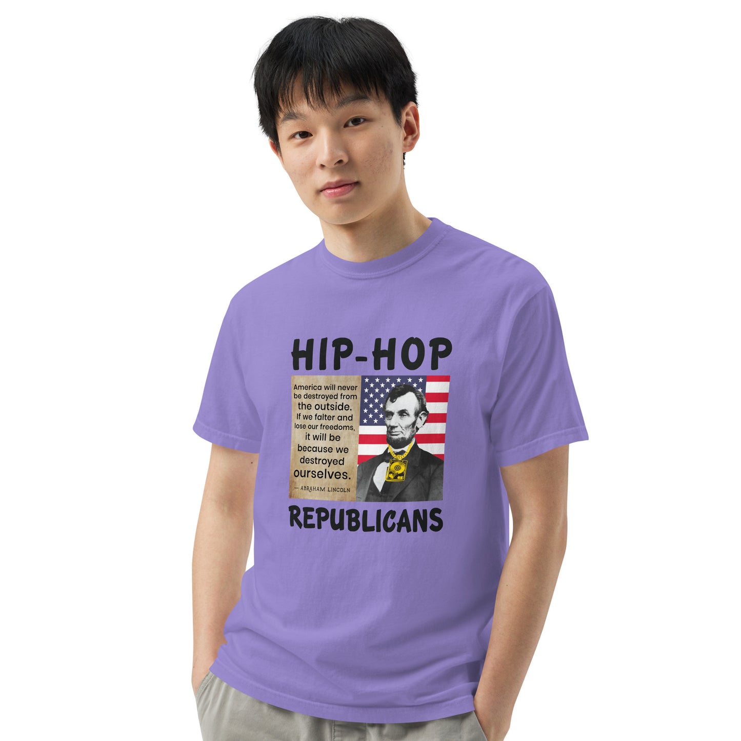 Abraham Lincoln Hip-Hop Republicans T Shirt