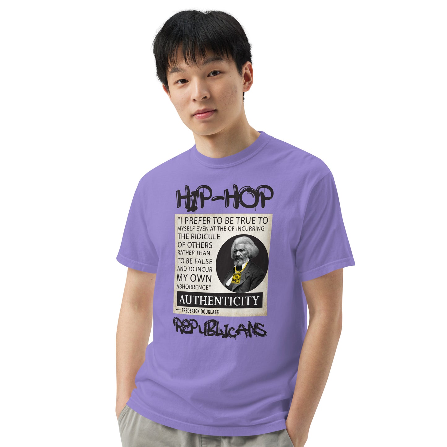 Frederick Douglass Hip-Hop Republican Tshirt