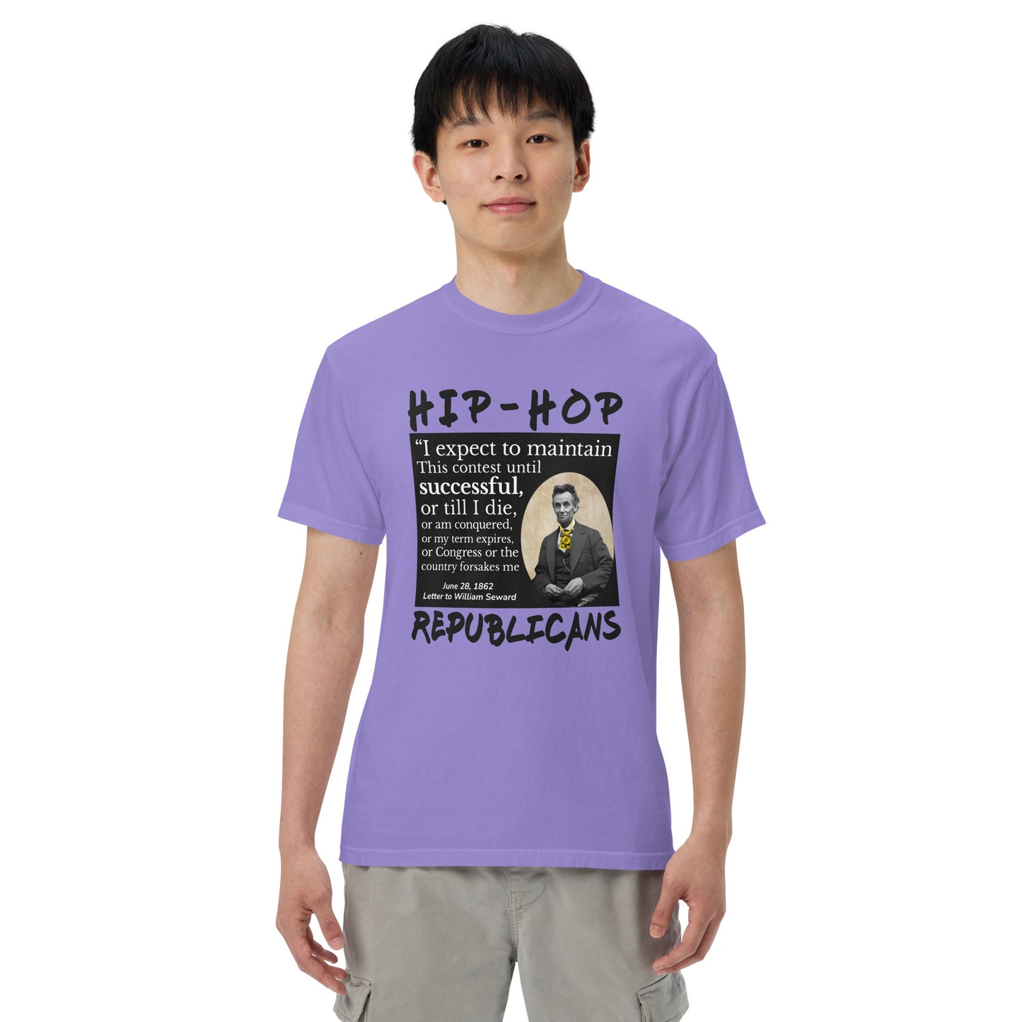 Abraham Lincoln Hip-Hop Republican T-Shirt Design