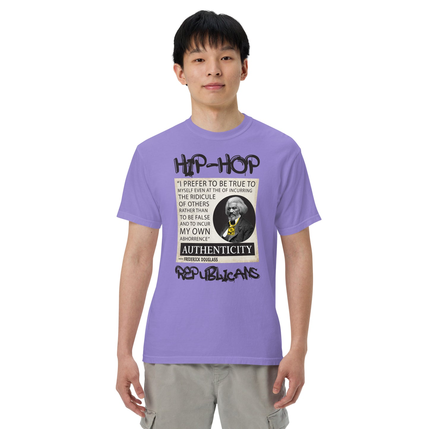 Frederick Douglass Hip-Hop Republican Tshirt