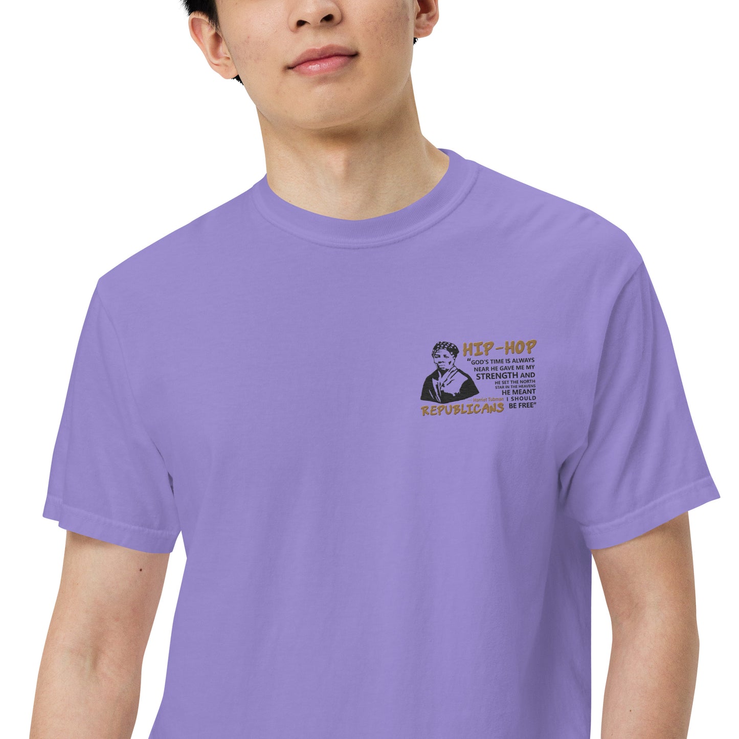 Embroidery Harriet Tubman T-Shirt Design