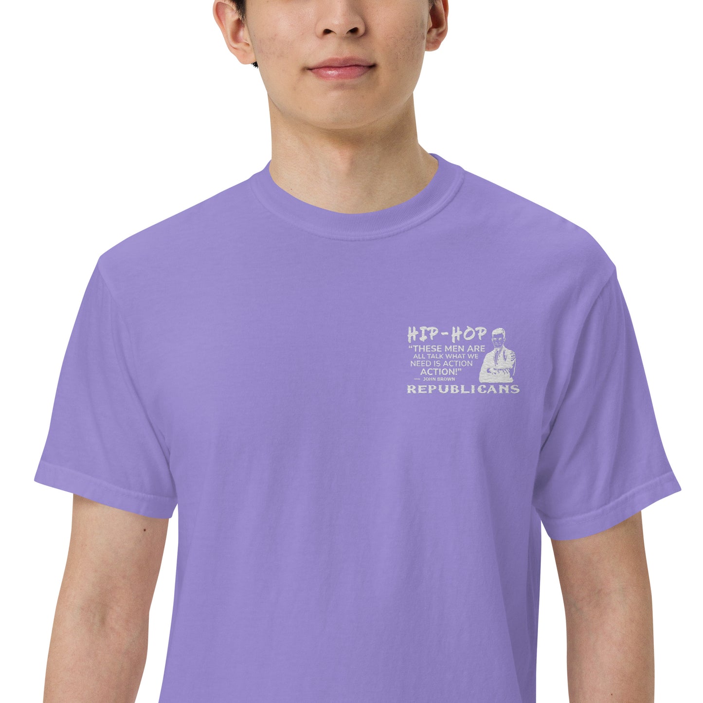 Embroidery John Brown T-Shirt Design