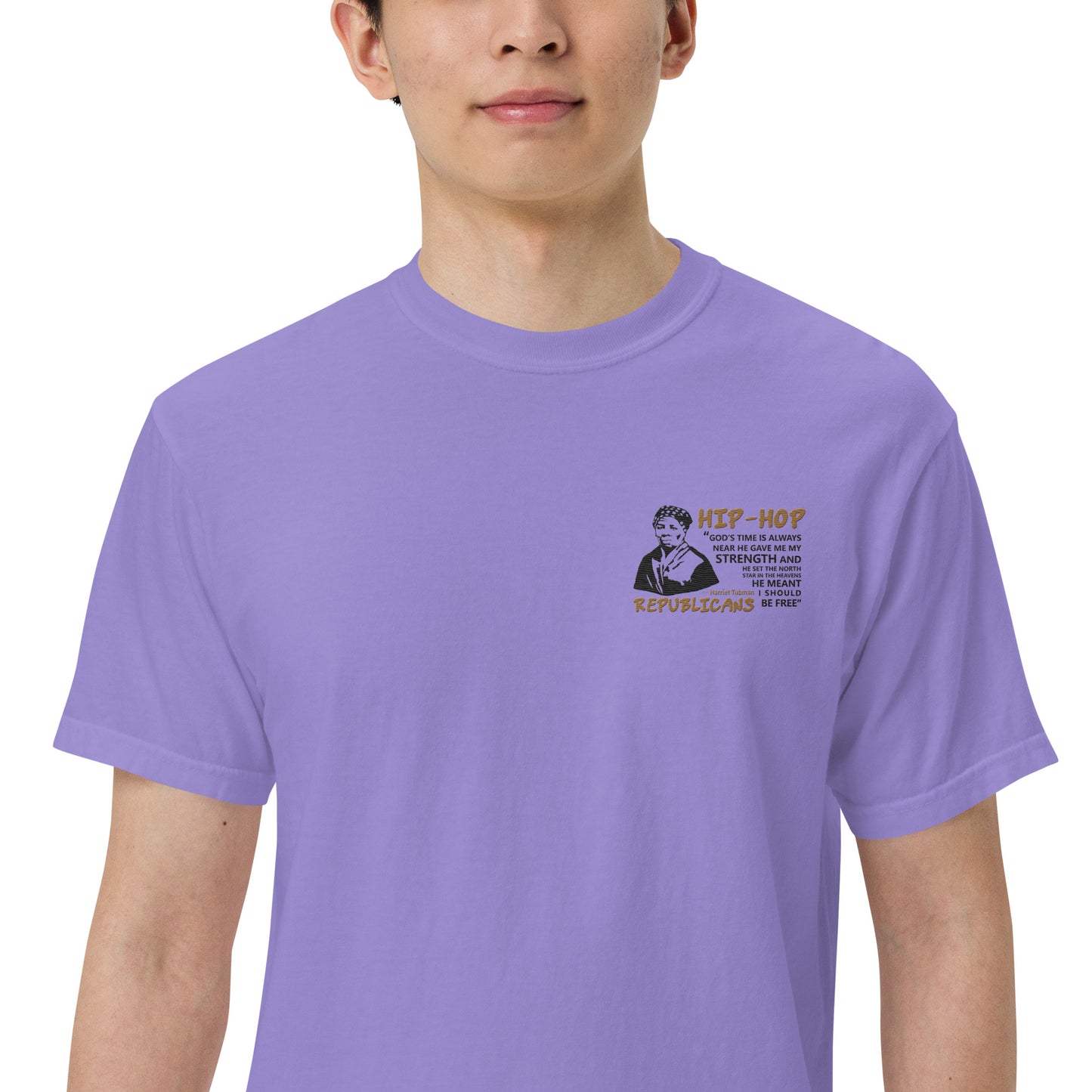 Embroidery Harriet Tubman T-Shirt Design